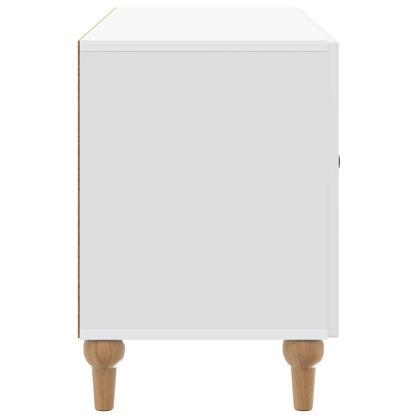 TV-kast Wit 99 x 34,5 x 50 cm Bewerkt hout is nu te koop bij PeponiXL, paradijselijk wonen!
