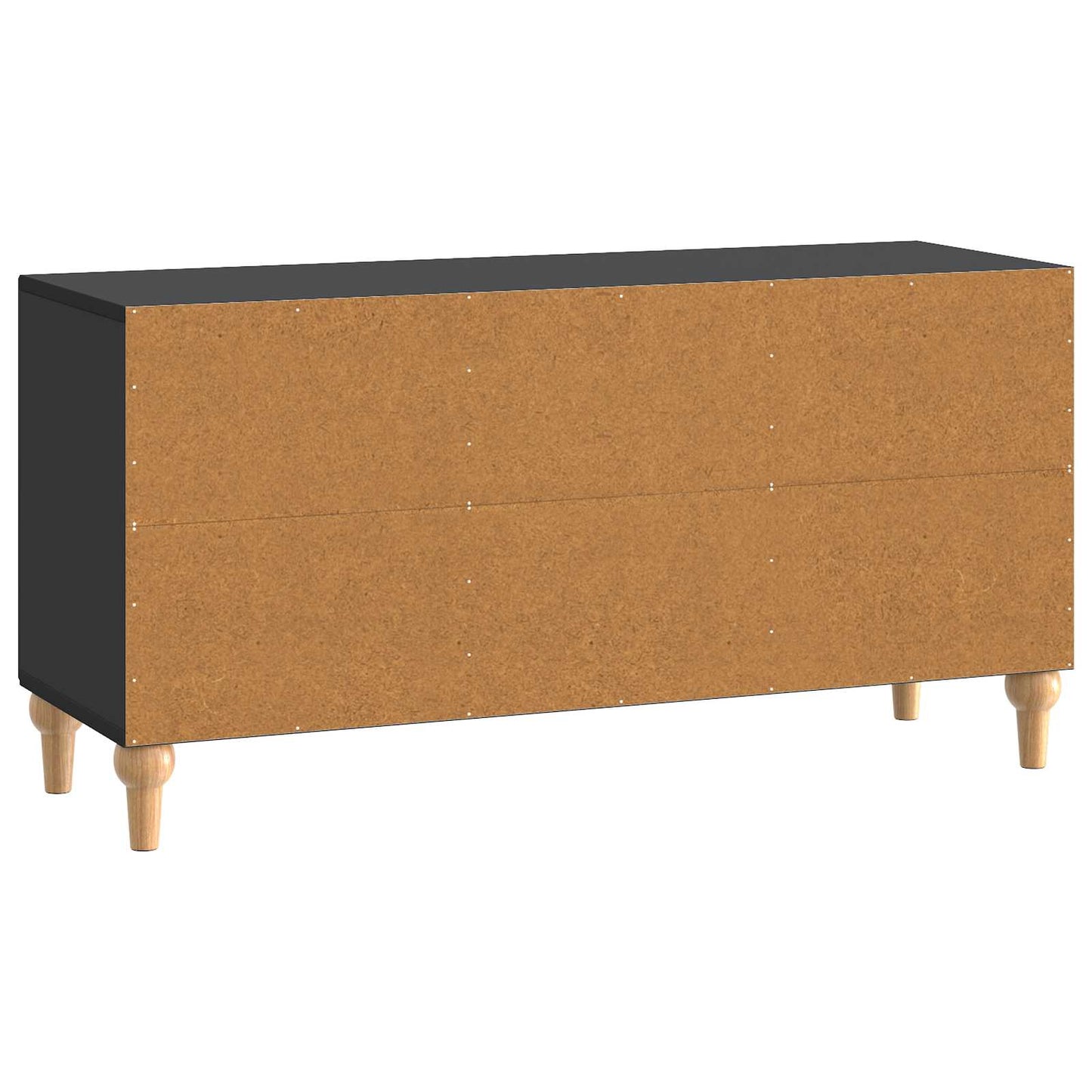 TV-kast Zwart 99 x 34,5 x 50 cm Bewerkt hout is nu te koop bij PeponiXL, paradijselijk wonen!