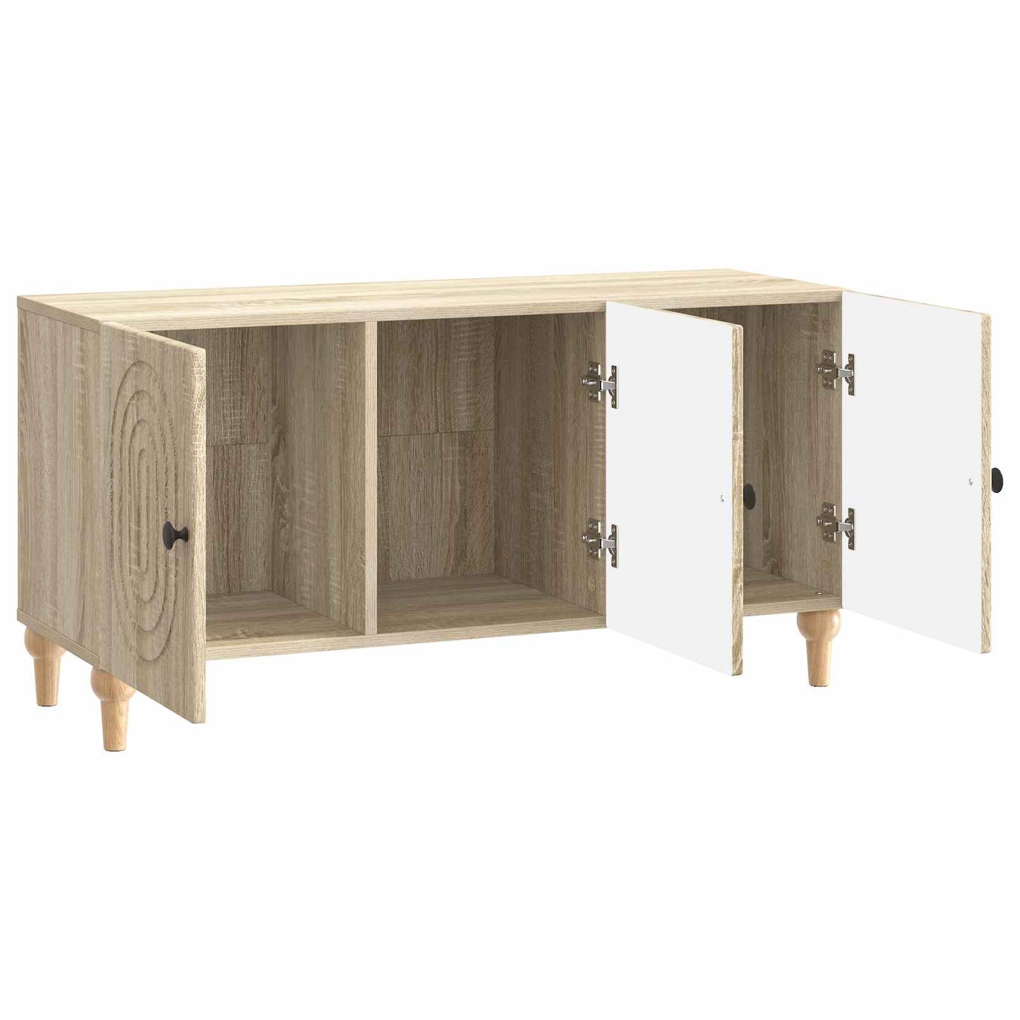 TV-kast Sonoma Eiken 99 x 34,5 x 50 cm Bewerkt hout is nu te koop bij PeponiXL, paradijselijk wonen!