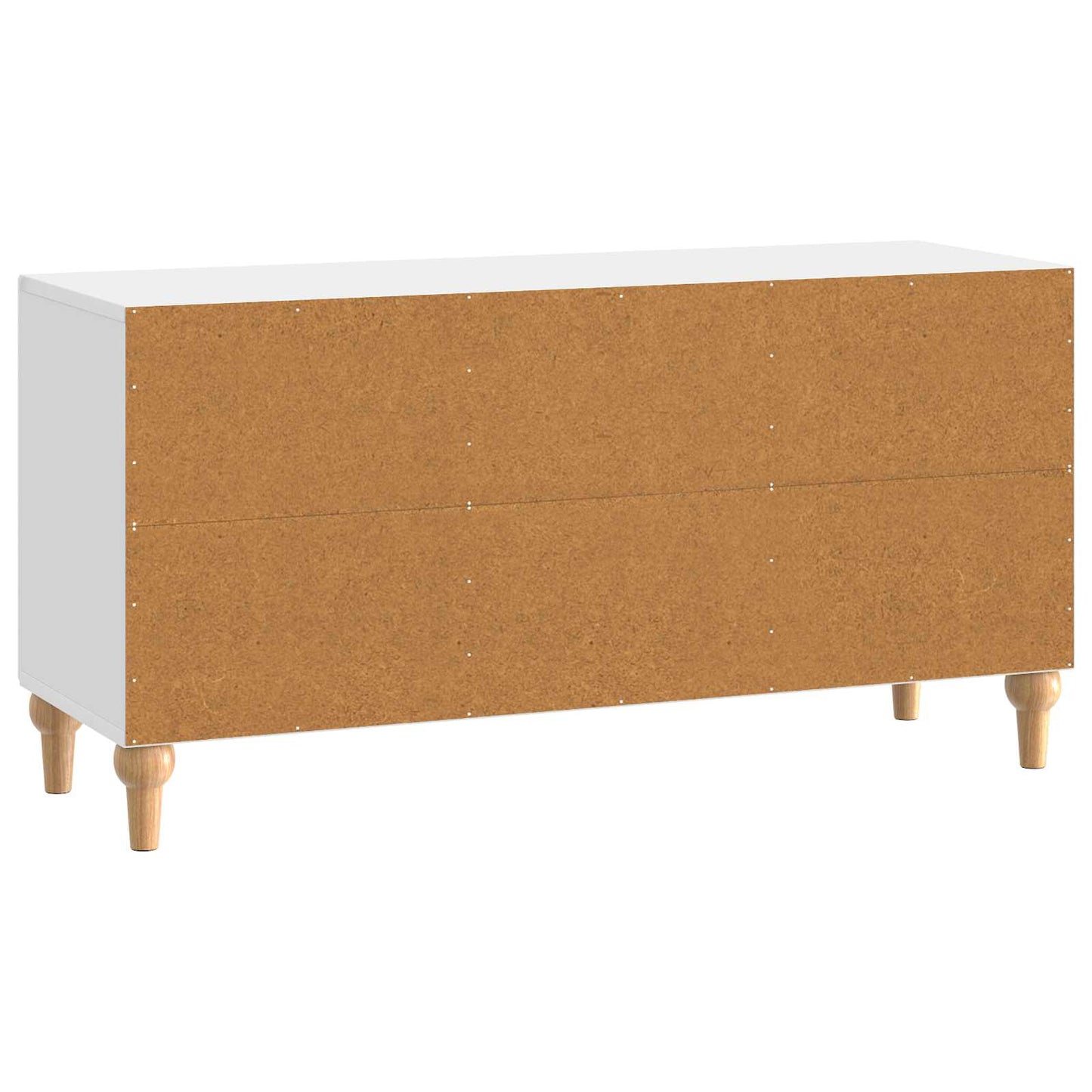 TV-kast Hoogglans Wit 99 x 34,5 x 50 cm Bewerkt hout is nu te koop bij PeponiXL, paradijselijk wonen!