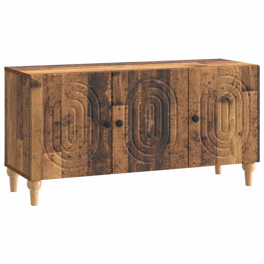 TV-kast Oud hout 99 x 34,5 x 50 cm Bewerkt hout is nu te koop bij PeponiXL, paradijselijk wonen!