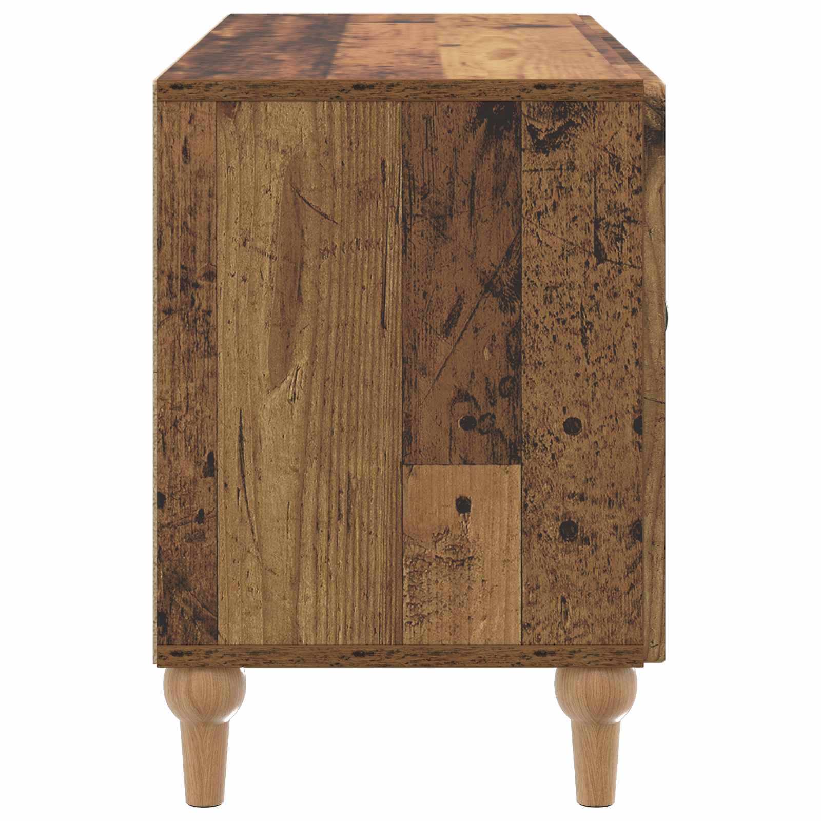 TV-kast Oud hout 99 x 34,5 x 50 cm Bewerkt hout is nu te koop bij PeponiXL, paradijselijk wonen!