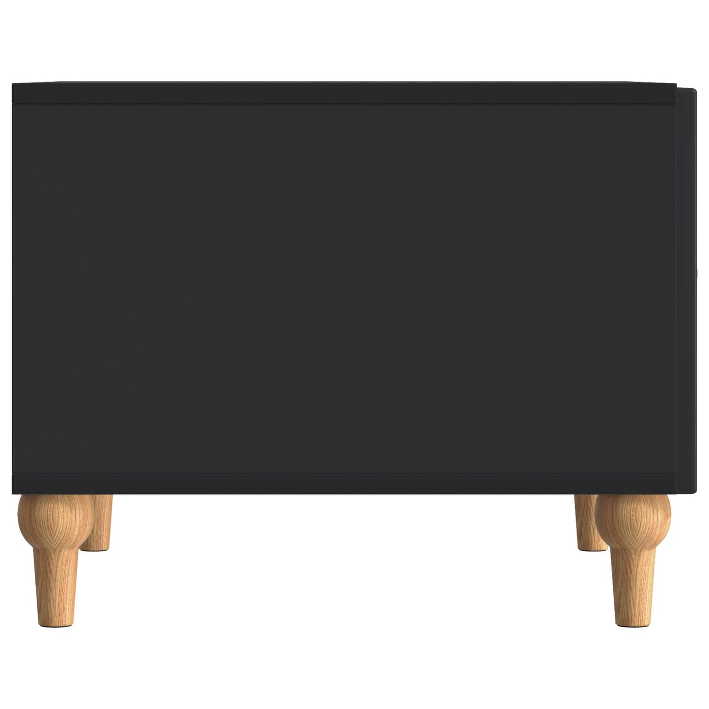 Salontafel met lade Zwart 49 x 50 x 40 cm Bewerkt hout is nu te koop bij PeponiXL, paradijselijk wonen!