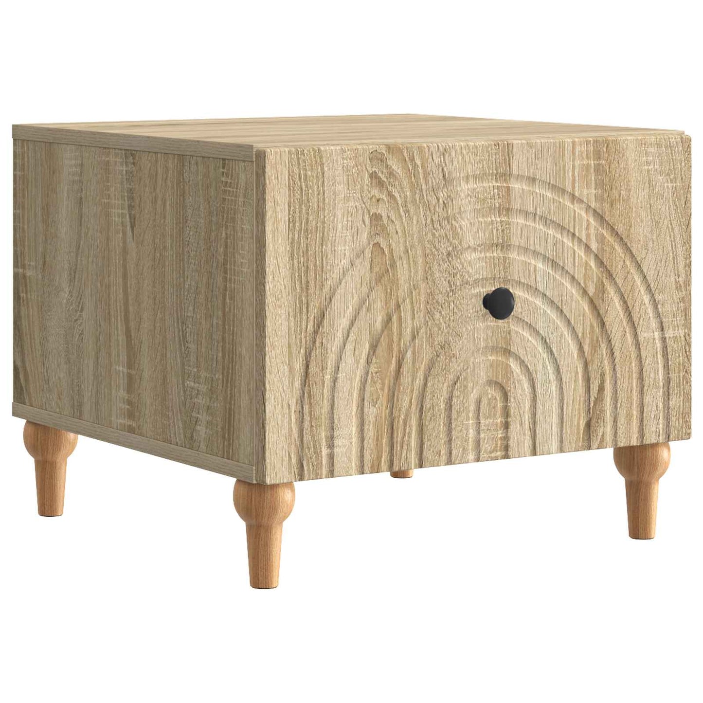 Salontafel met lade Sonoma Eiken 49 x 50 x 40 cm Bewerkt hout is nu te koop bij PeponiXL, paradijselijk wonen!