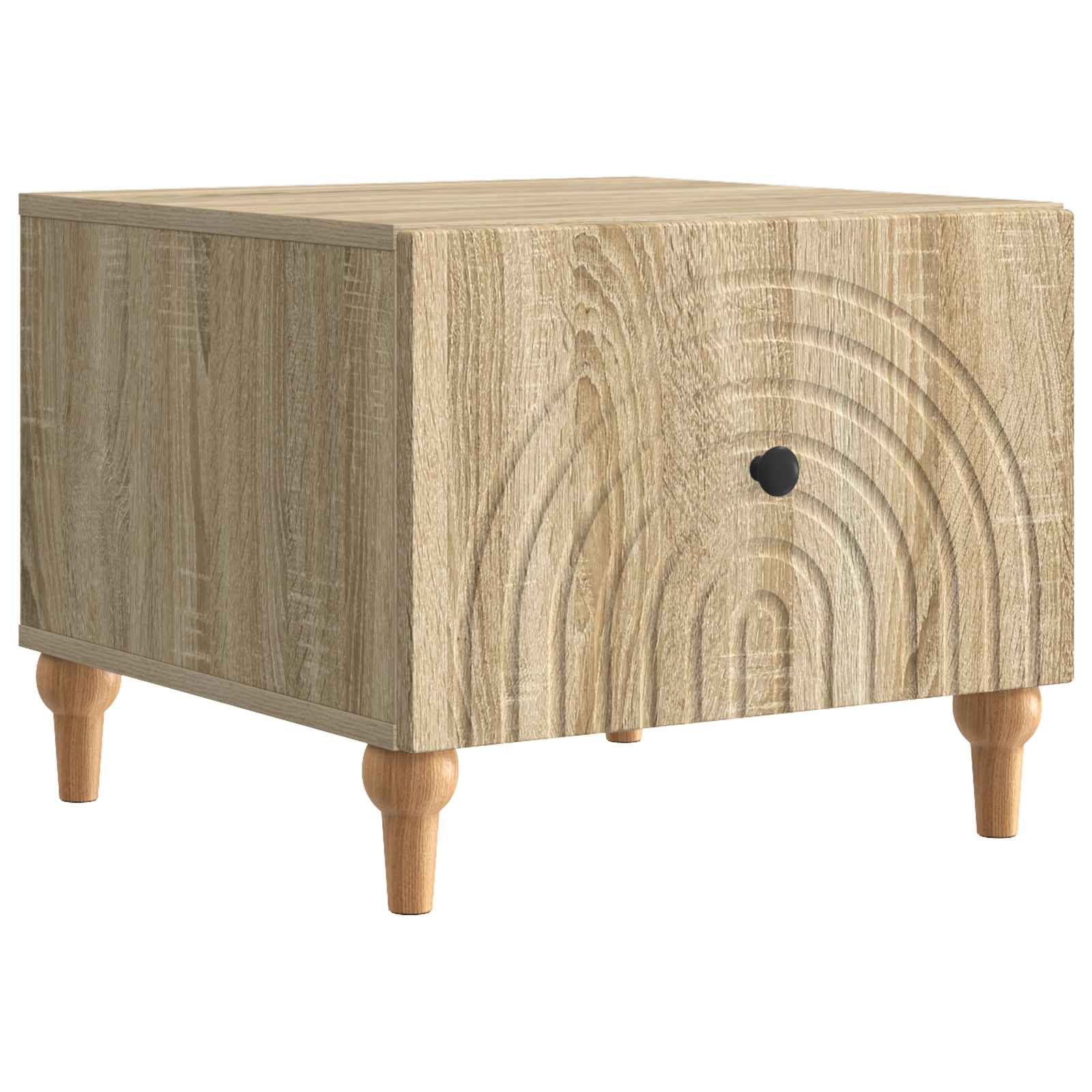 Salontafel met lade Sonoma Eiken 49 x 50 x 40 cm Bewerkt hout is nu te koop bij PeponiXL, paradijselijk wonen!