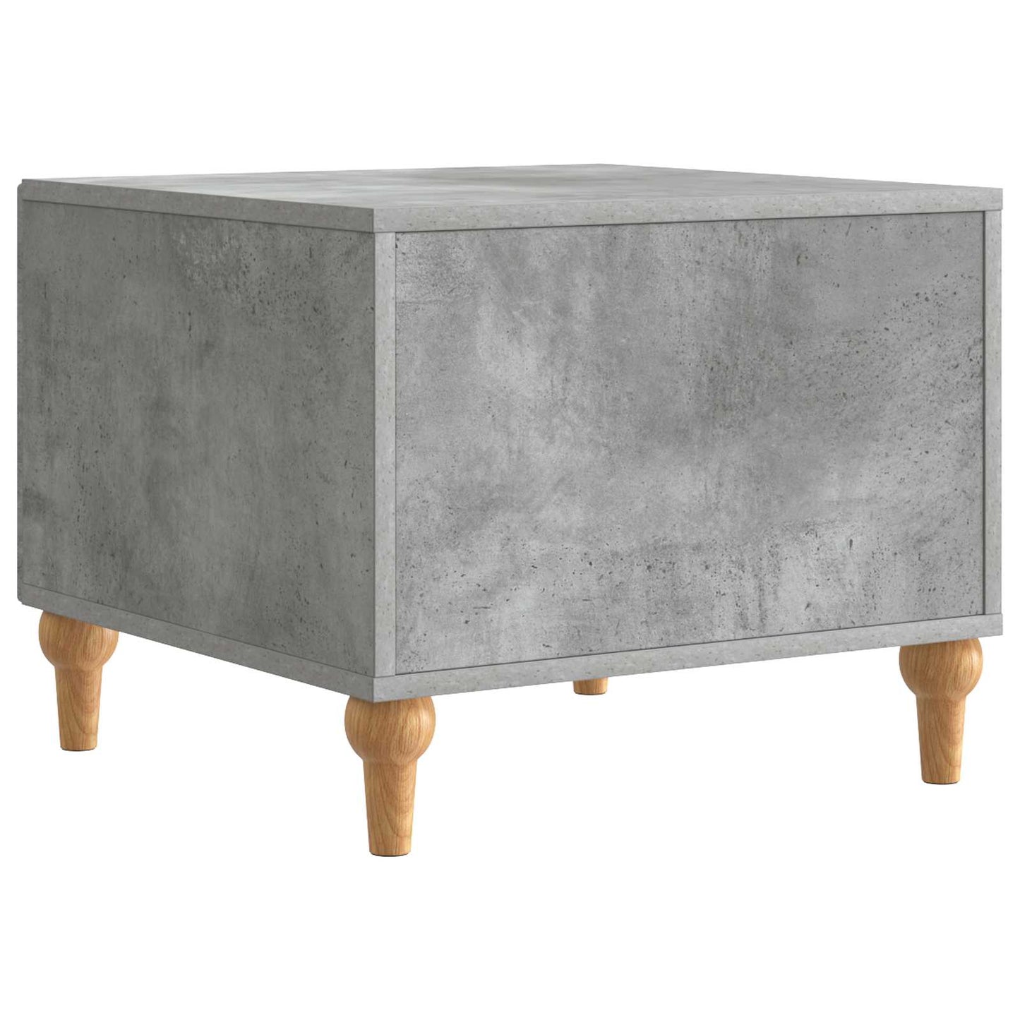 Salontafel met lade Betongrijs 49 x 50 x 40 cm Bewerkt hout is nu te koop bij PeponiXL, paradijselijk wonen!