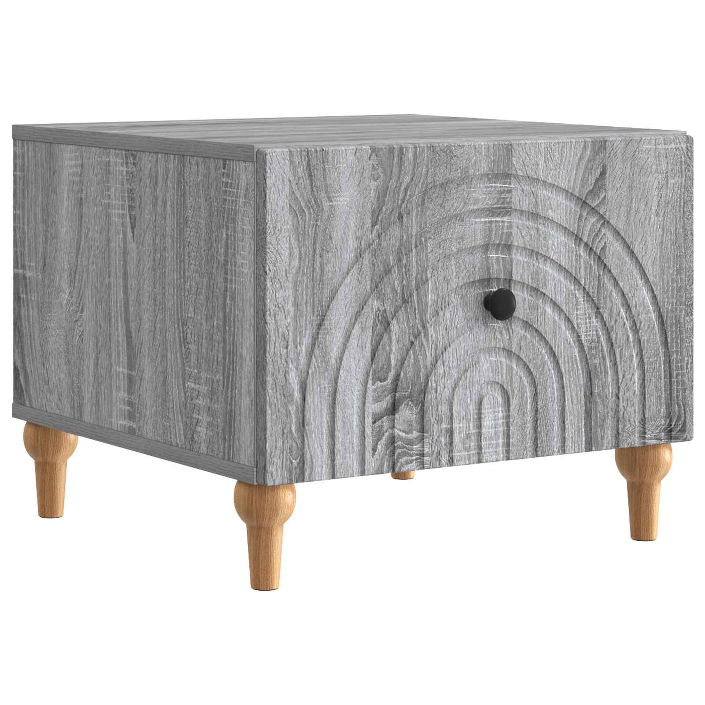 Salontafel met lade Grijs sonoma 49 x 50 x 40 cm Bewerkt hout is nu te koop bij PeponiXL, paradijselijk wonen!