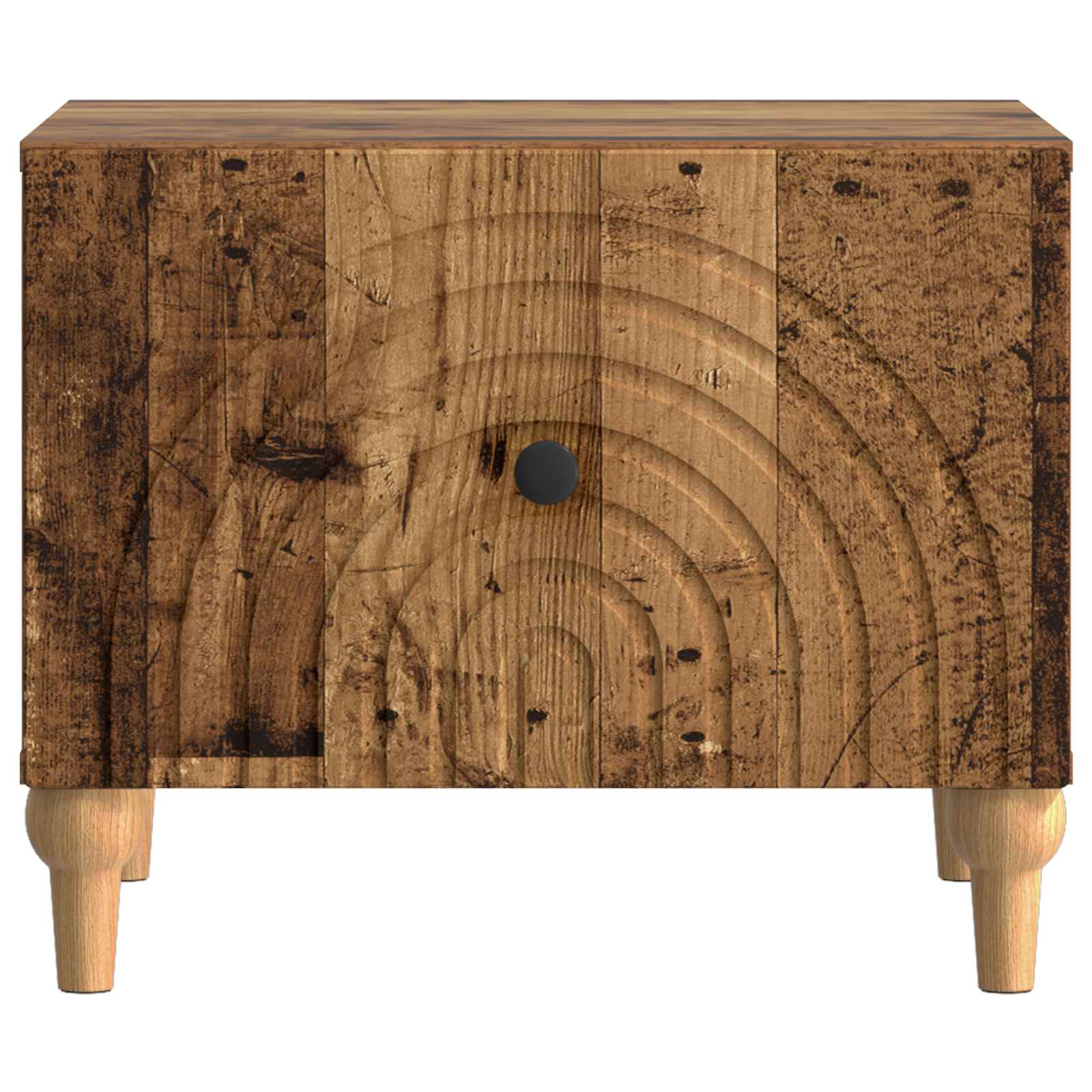 Salontafel met lade Oud hout 49 x 50 x 40 cm Bewerkt hout is nu te koop bij PeponiXL, paradijselijk wonen!