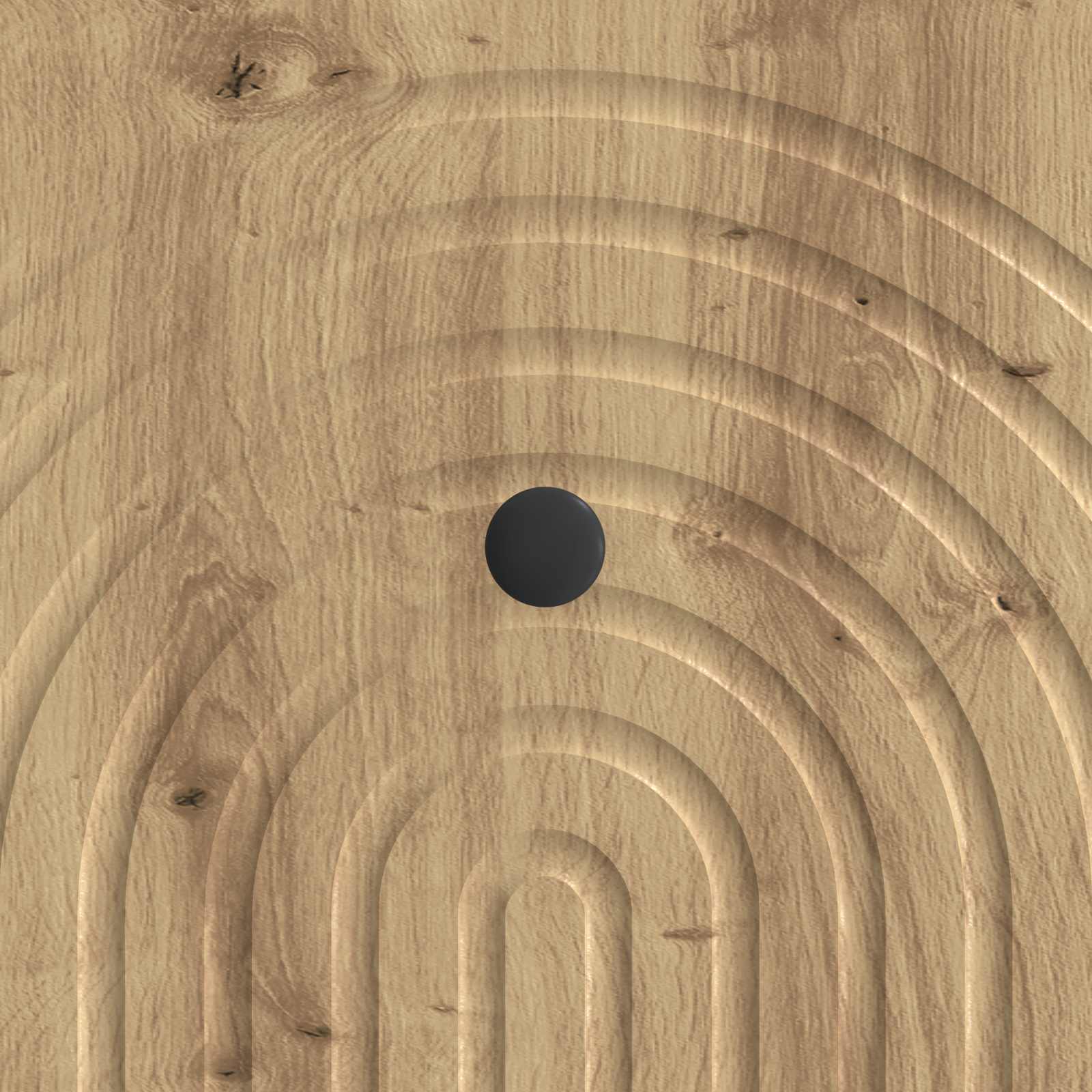 Salontafel Artisanaal eiken 49 x 50 x 40 cm Bewerkt hout is nu te koop bij PeponiXL, paradijselijk wonen!