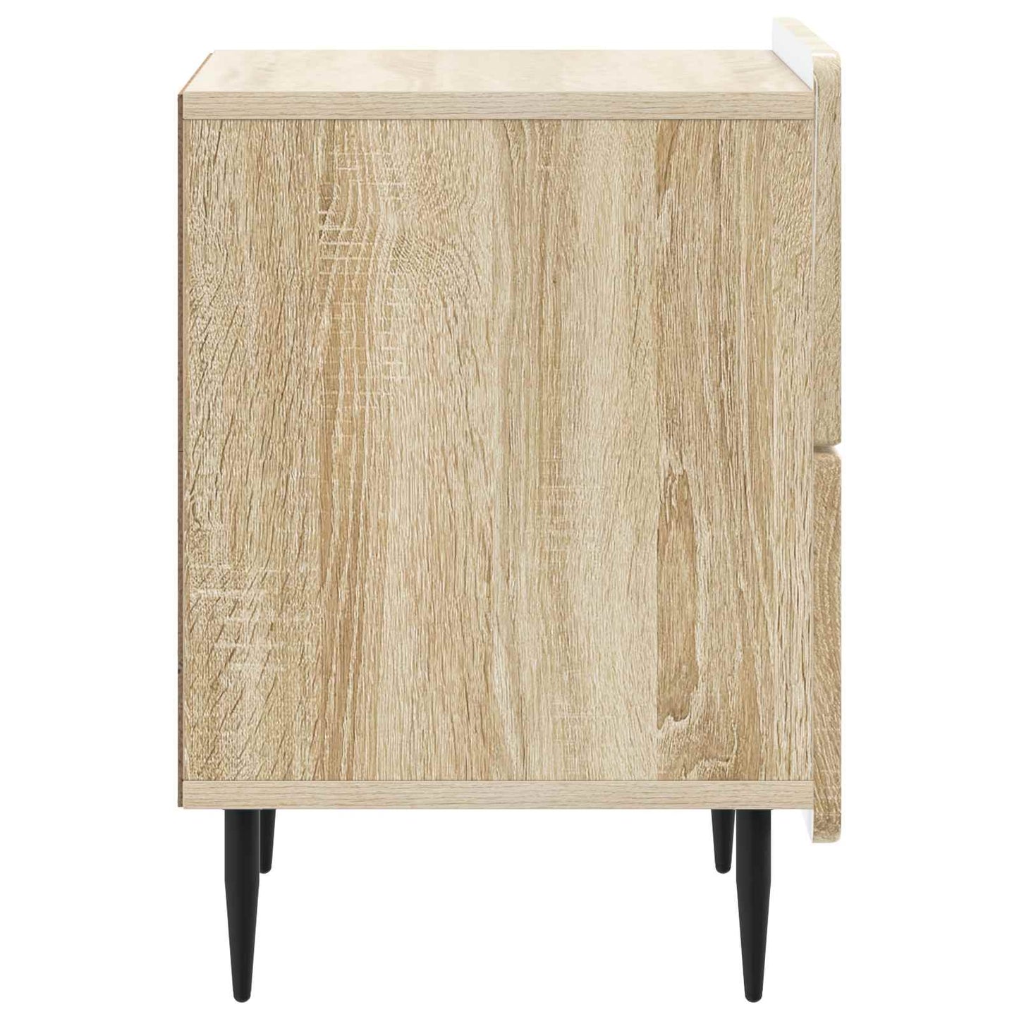 Nachtkastje Sonoma Eiken 43 x 34,5 x 49,5 cm Bewerkt hout is nu te koop bij PeponiXL, paradijselijk wonen!
