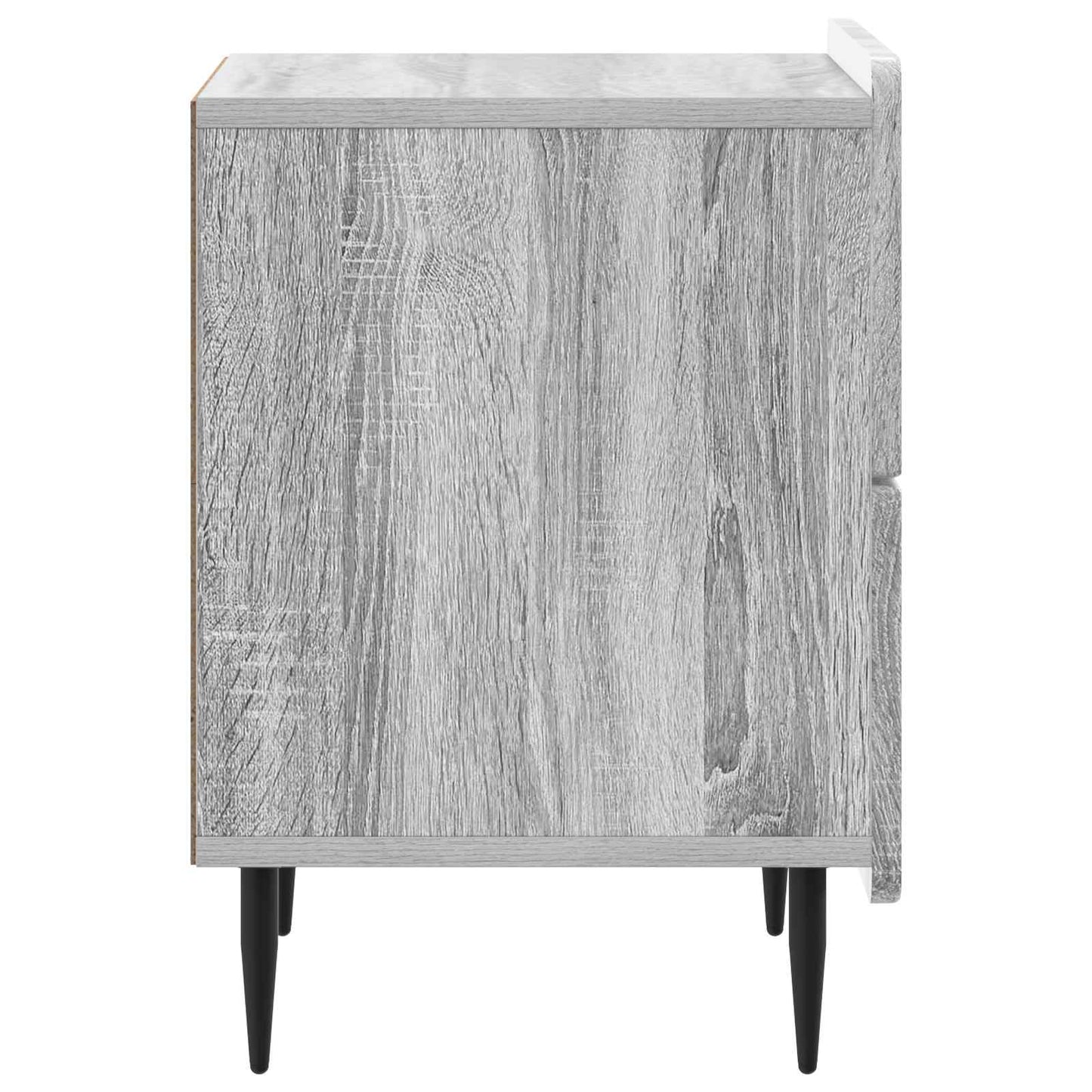 Nachtkastje Grijs sonoma 43 x 34,5 x 49,5 cm Bewerkt hout is nu te koop bij PeponiXL, paradijselijk wonen!