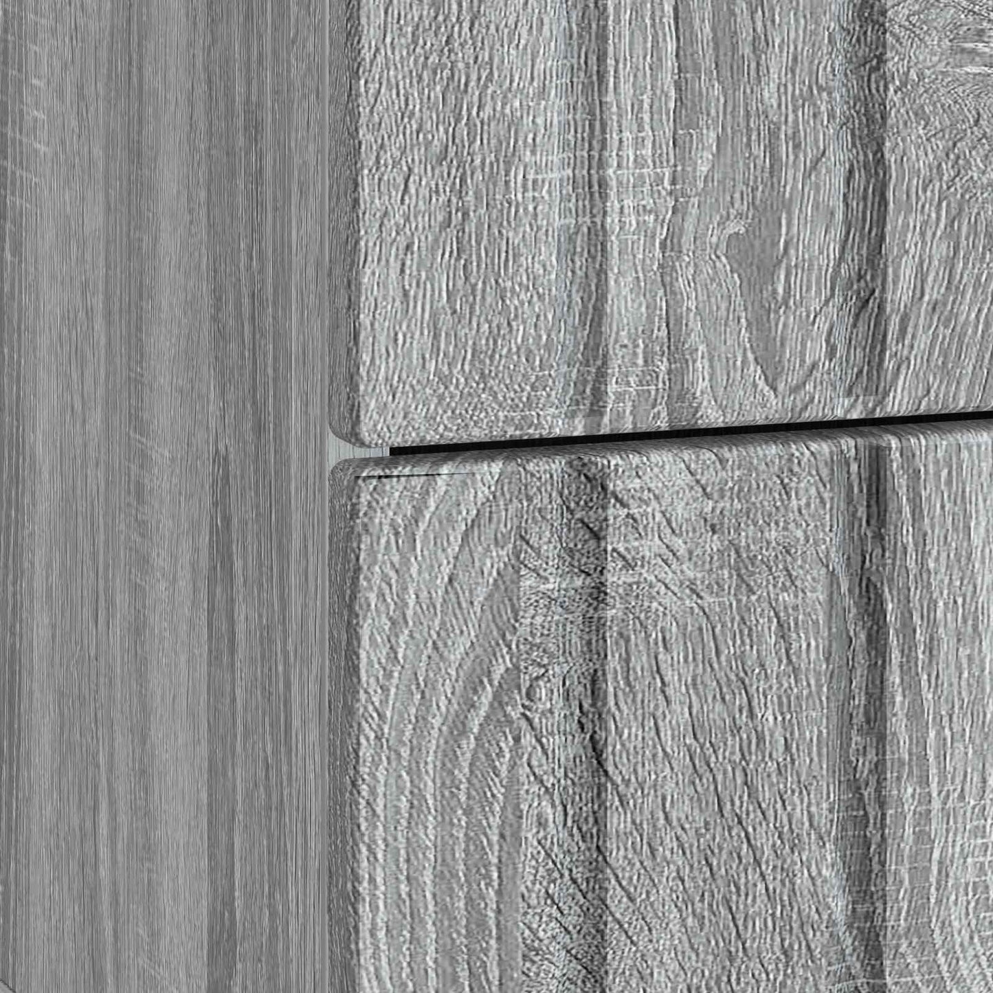 Nachtkastje 2 pcs Grijs sonoma 43 x 34,5 x 49,5 cm Bewerkt hout is nu te koop bij PeponiXL, paradijselijk wonen!