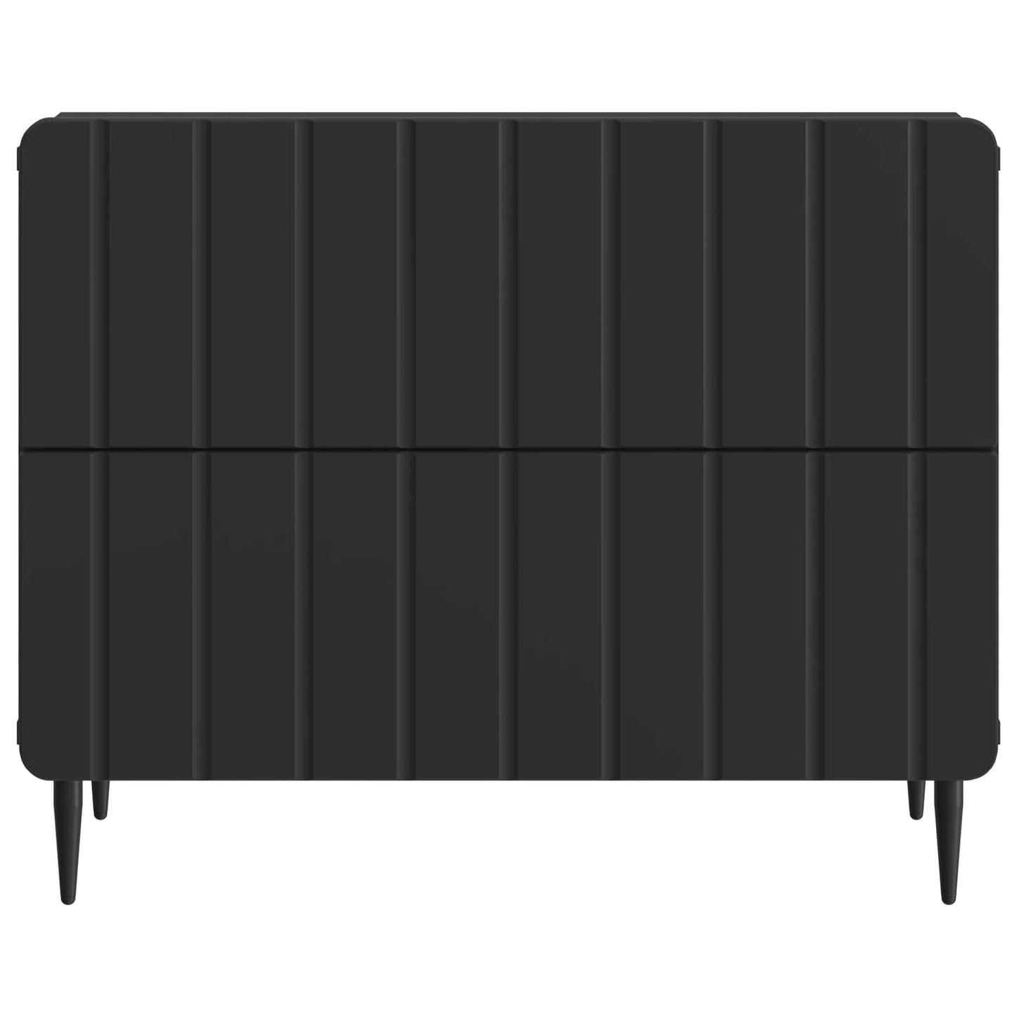 Nachtkastje met lade Zwart 62 x 34,5 x 49,5 cm Bewerkt hout is nu te koop bij PeponiXL, paradijselijk wonen!