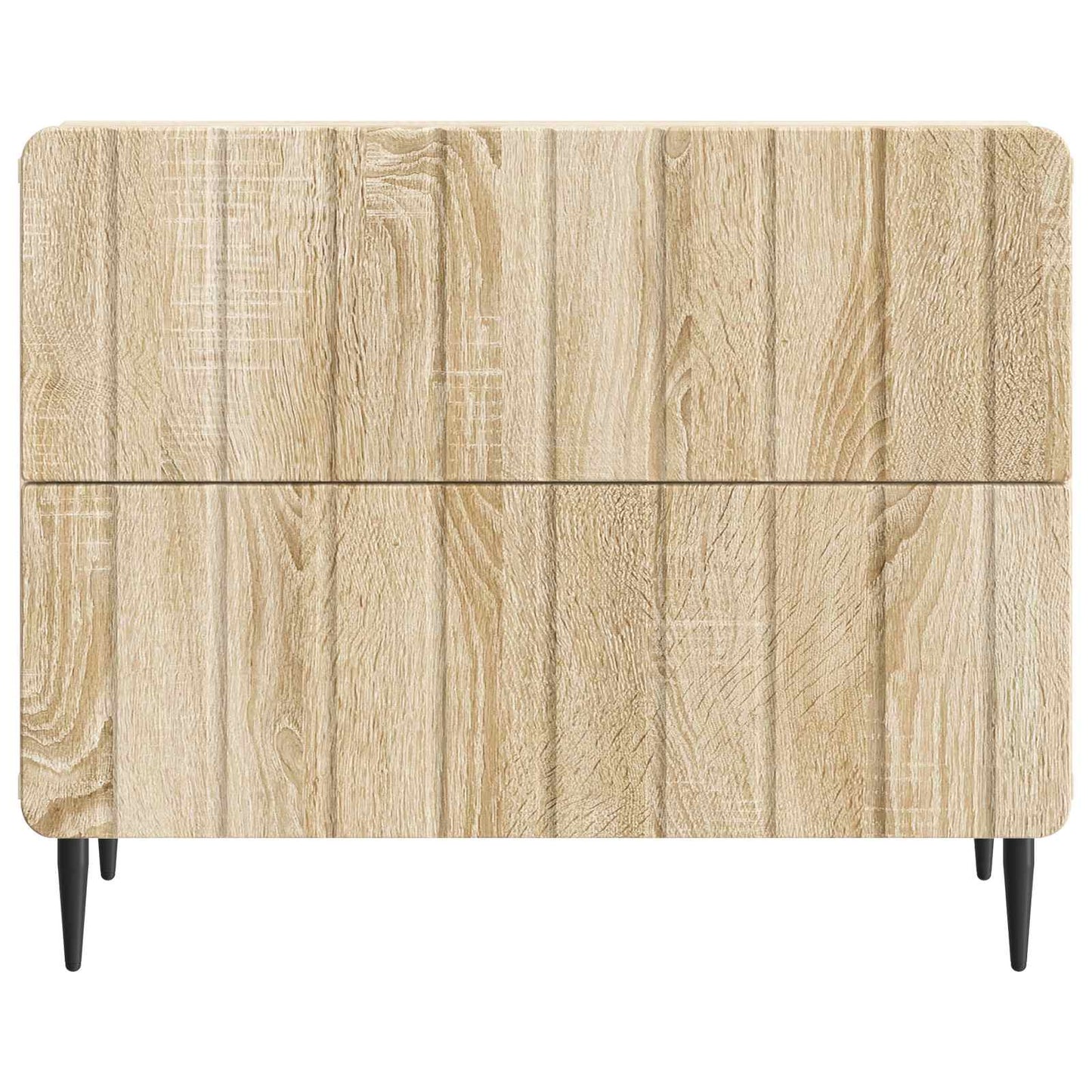 Nachtkastje Sonoma Eiken 62 x 34,5 x 49,5 cm Bewerkt hout is nu te koop bij PeponiXL, paradijselijk wonen!