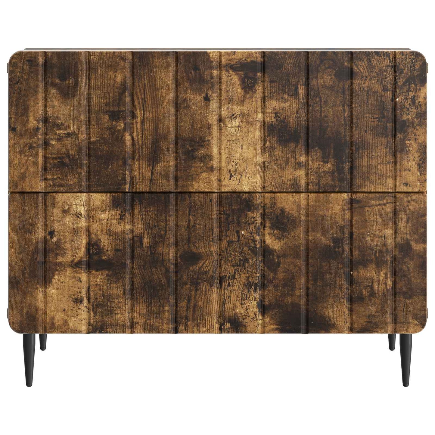Nachtkastje Gerookt eiken 62 x 34,5 x 49,5 cm Bewerkt hout is nu te koop bij PeponiXL, paradijselijk wonen!