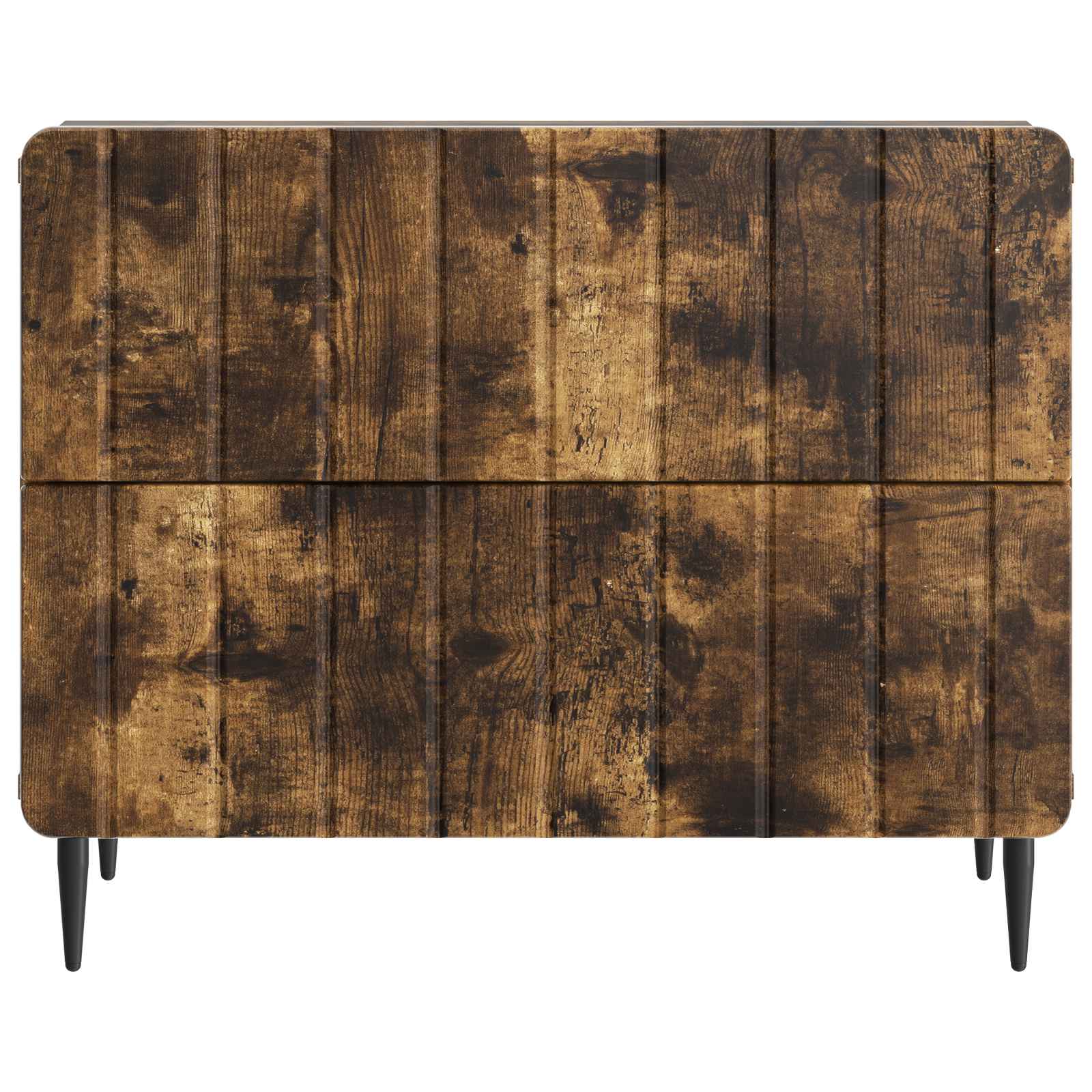Nachtkastje Gerookt eiken 62 x 34,5 x 49,5 cm Bewerkt hout is nu te koop bij PeponiXL, paradijselijk wonen!