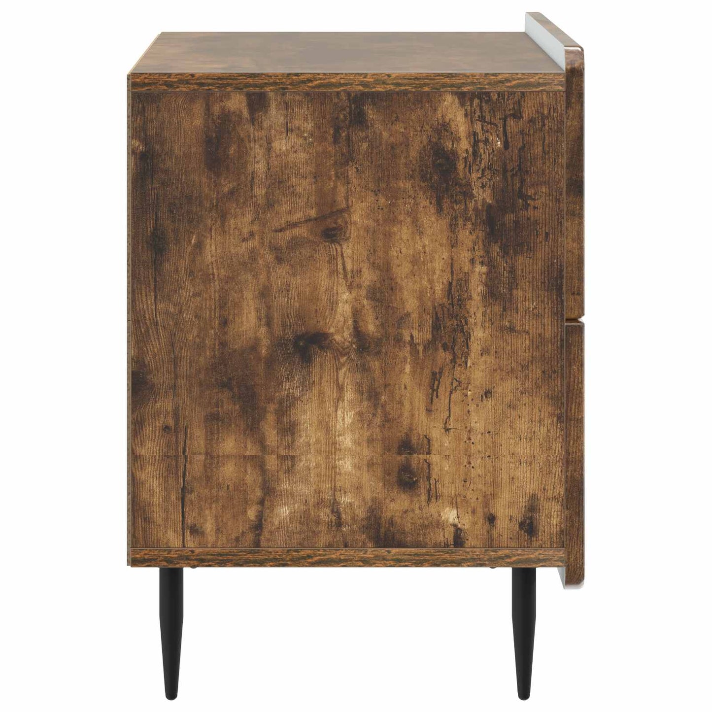 Nachtkastje Gerookt eiken 62 x 34,5 x 49,5 cm Bewerkt hout is nu te koop bij PeponiXL, paradijselijk wonen!