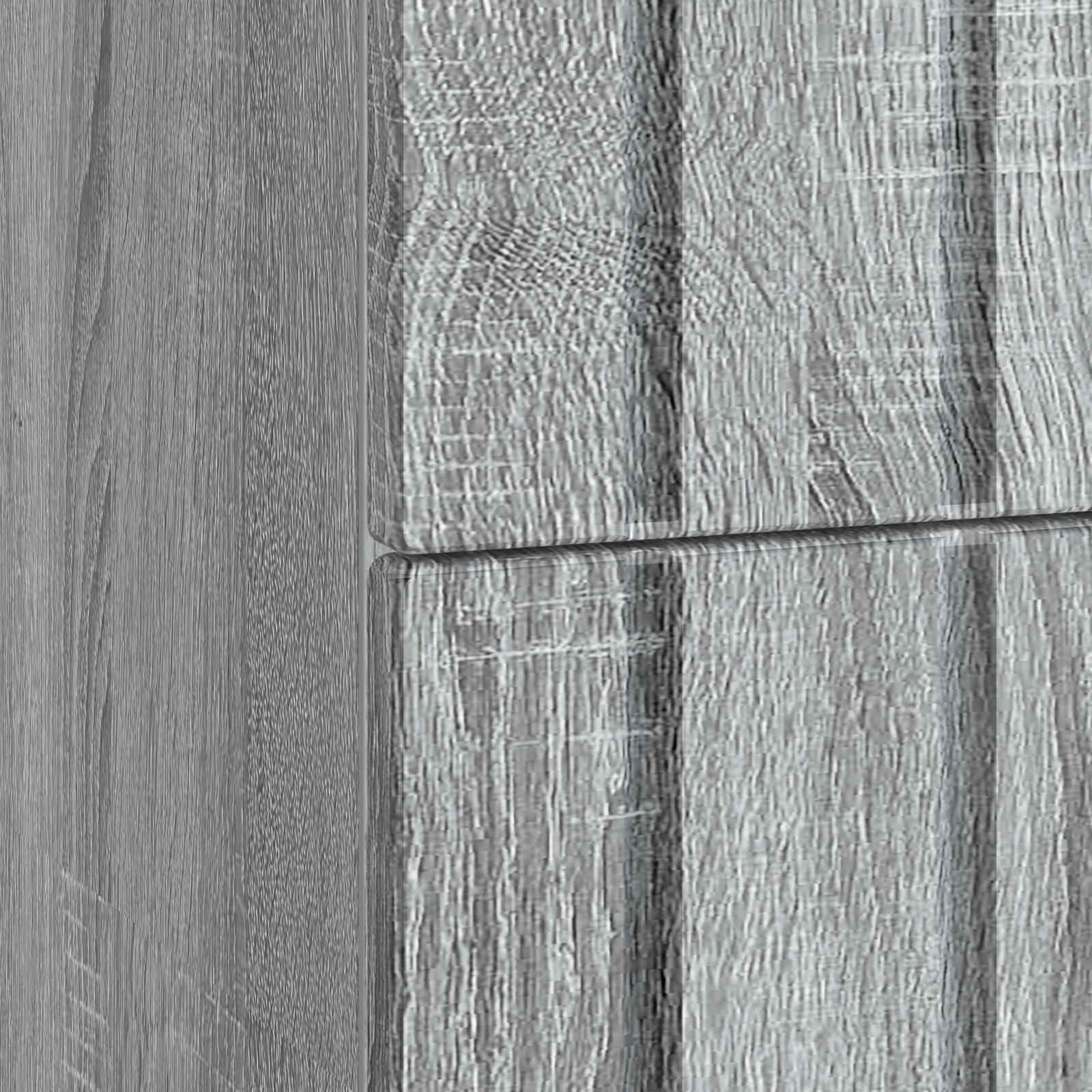 Nachtkastje Grijs sonoma 62 x 34,5 x 49,5 cm Bewerkt hout is nu te koop bij PeponiXL, paradijselijk wonen!