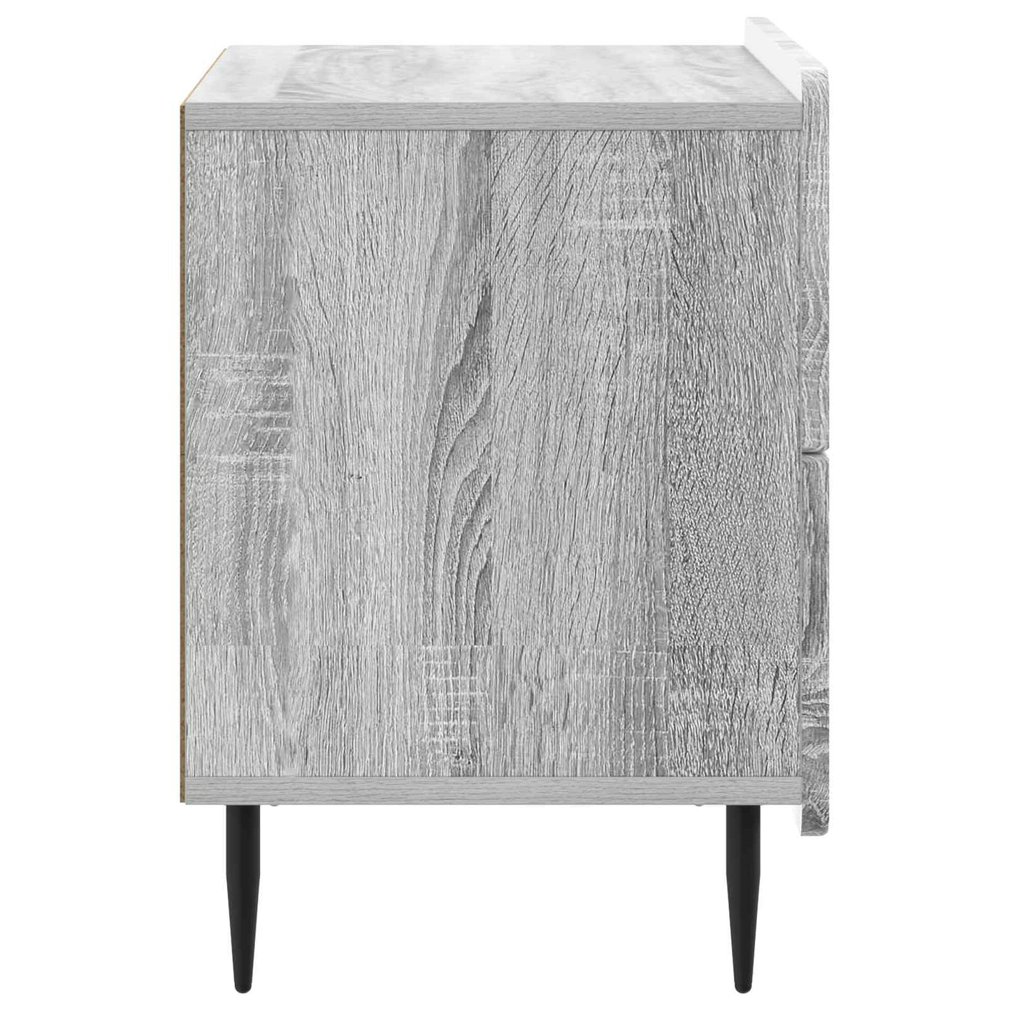 Nachtkastje Grijs sonoma 62 x 34,5 x 49,5 cm Bewerkt hout is nu te koop bij PeponiXL, paradijselijk wonen!