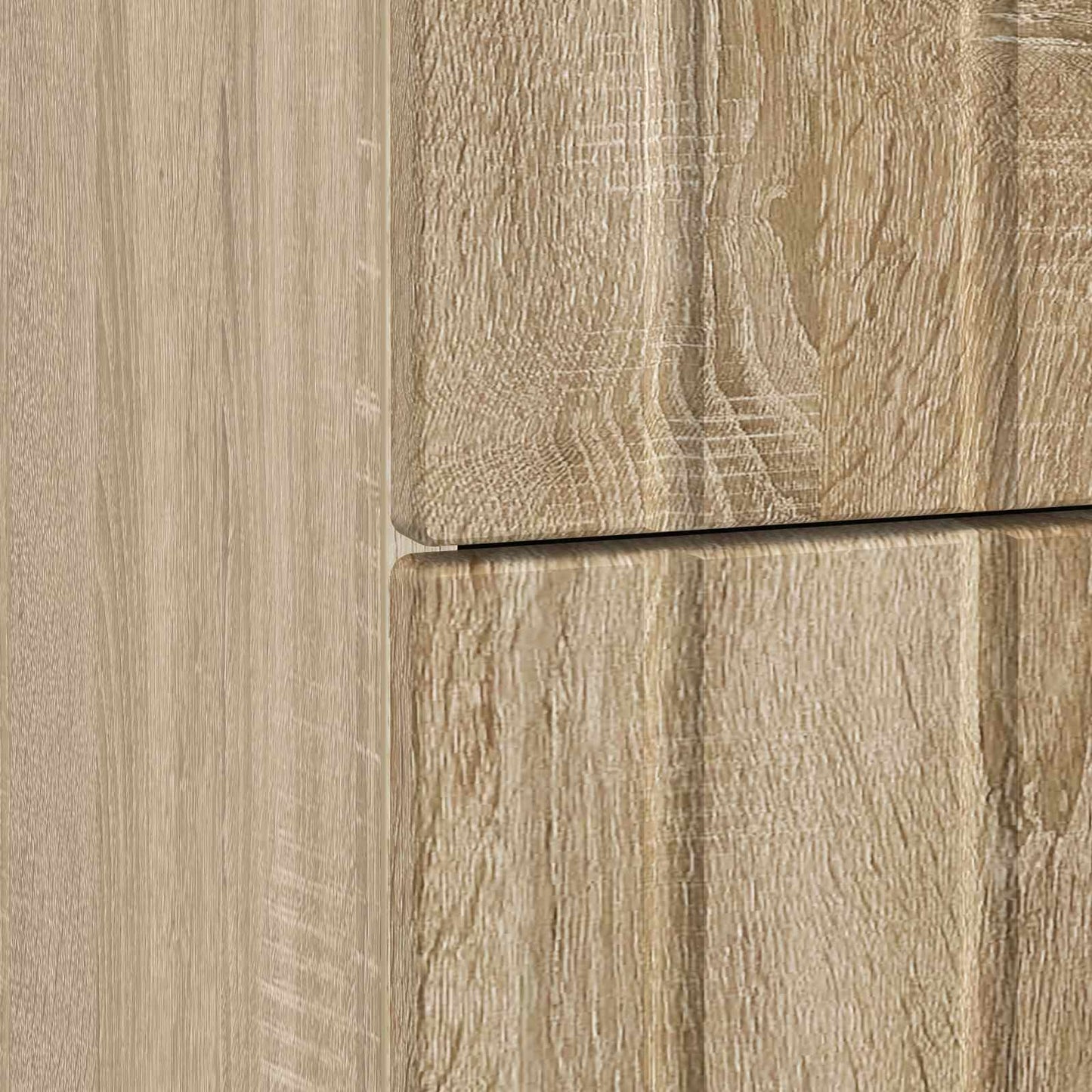 Nachtkastje met lade Sonoma Eiken 43x 41 x 68 cm Bewerkt hout is nu te koop bij PeponiXL, paradijselijk wonen!