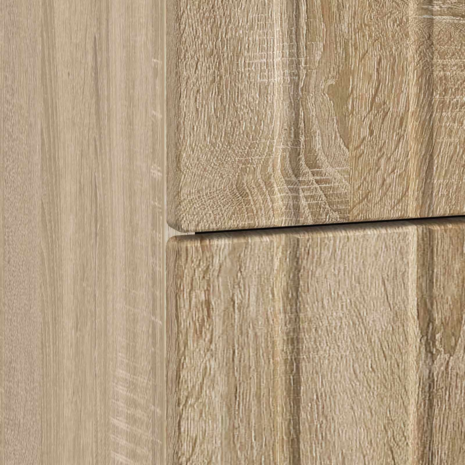 Nachtkastje met lade Sonoma Eiken 43x 41 x 68 cm Bewerkt hout is nu te koop bij PeponiXL, paradijselijk wonen!