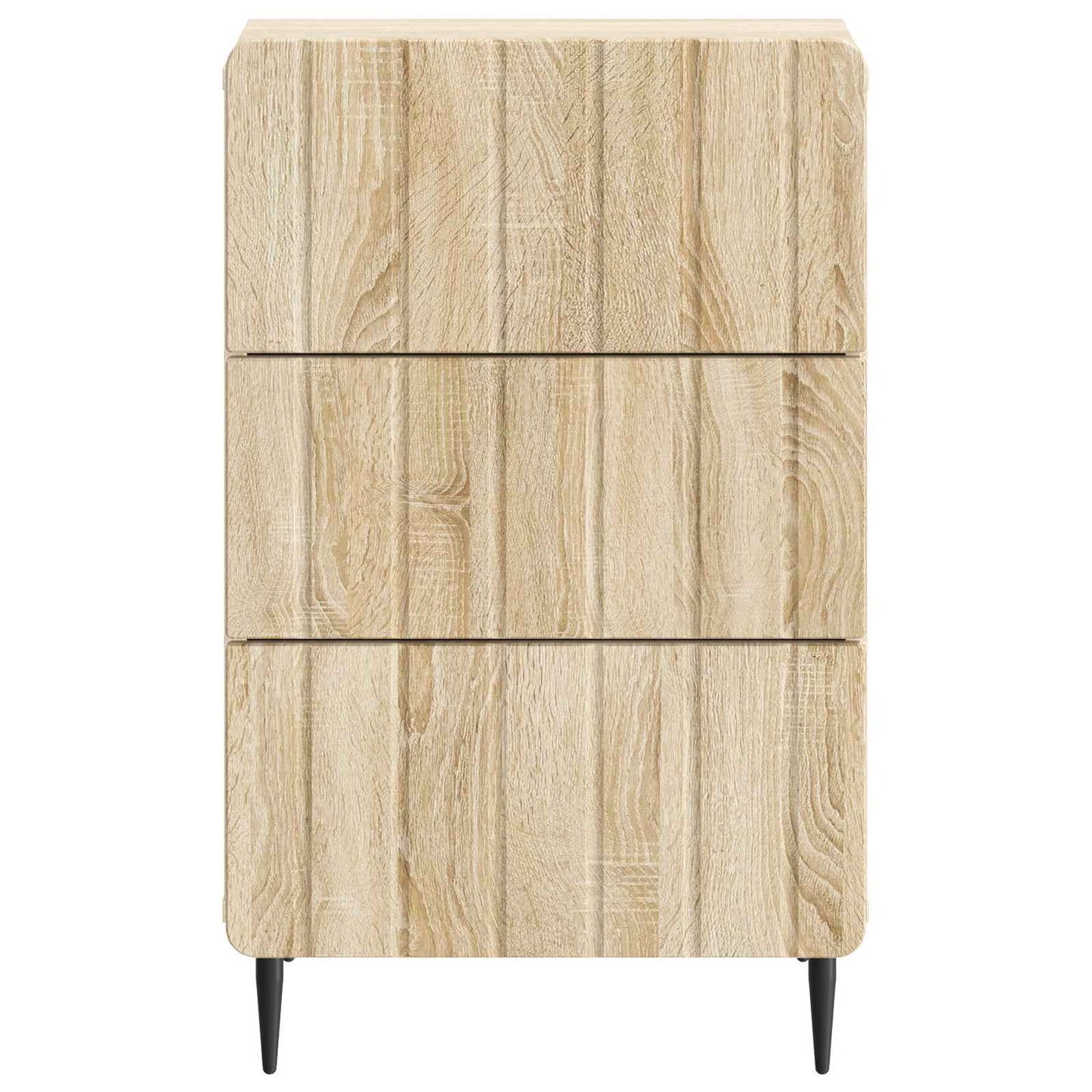 Nachtkastje met lade Sonoma Eiken 43x 41 x 68 cm Bewerkt hout is nu te koop bij PeponiXL, paradijselijk wonen!