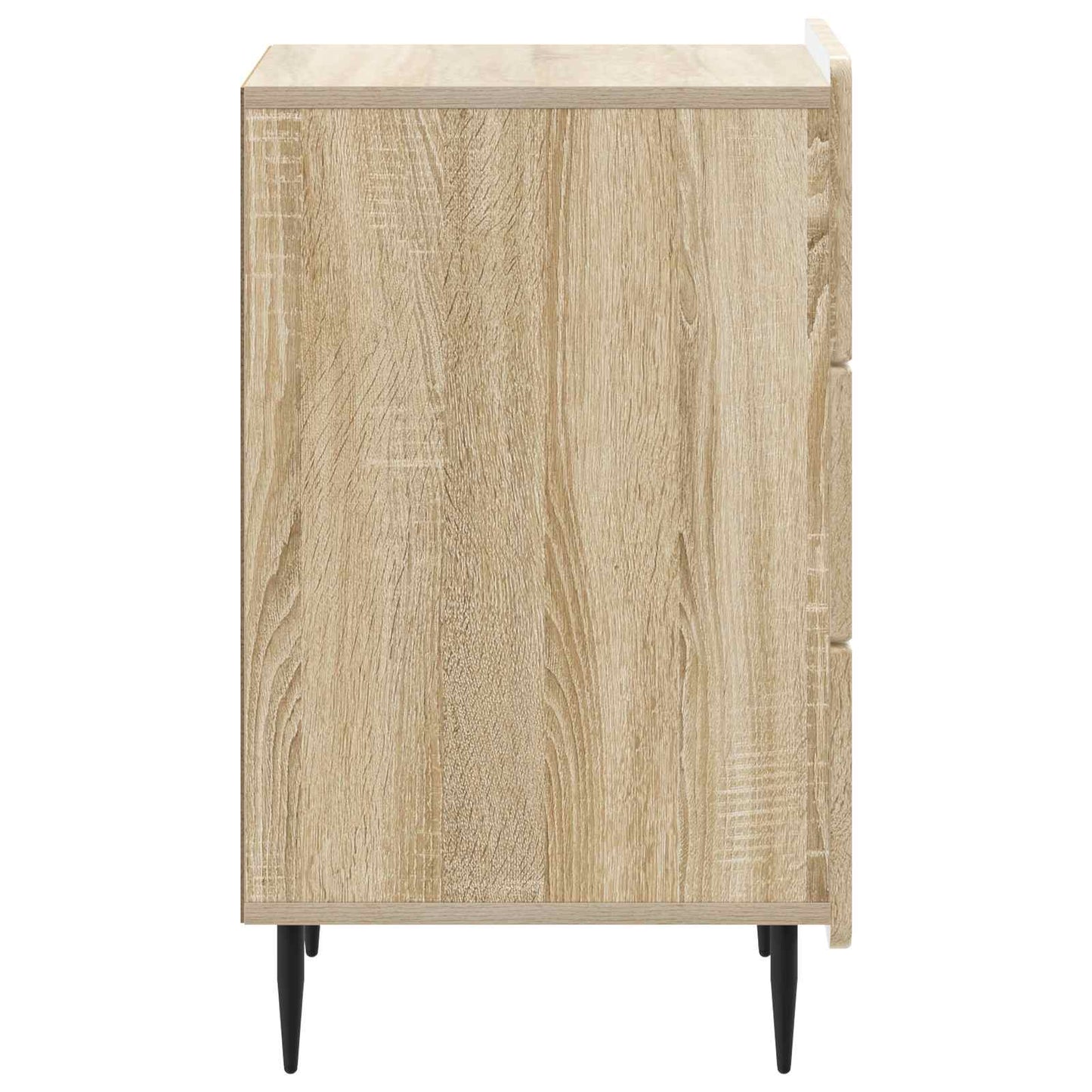 Nachtkastje met lade Sonoma Eiken 43x 41 x 68 cm Bewerkt hout is nu te koop bij PeponiXL, paradijselijk wonen!