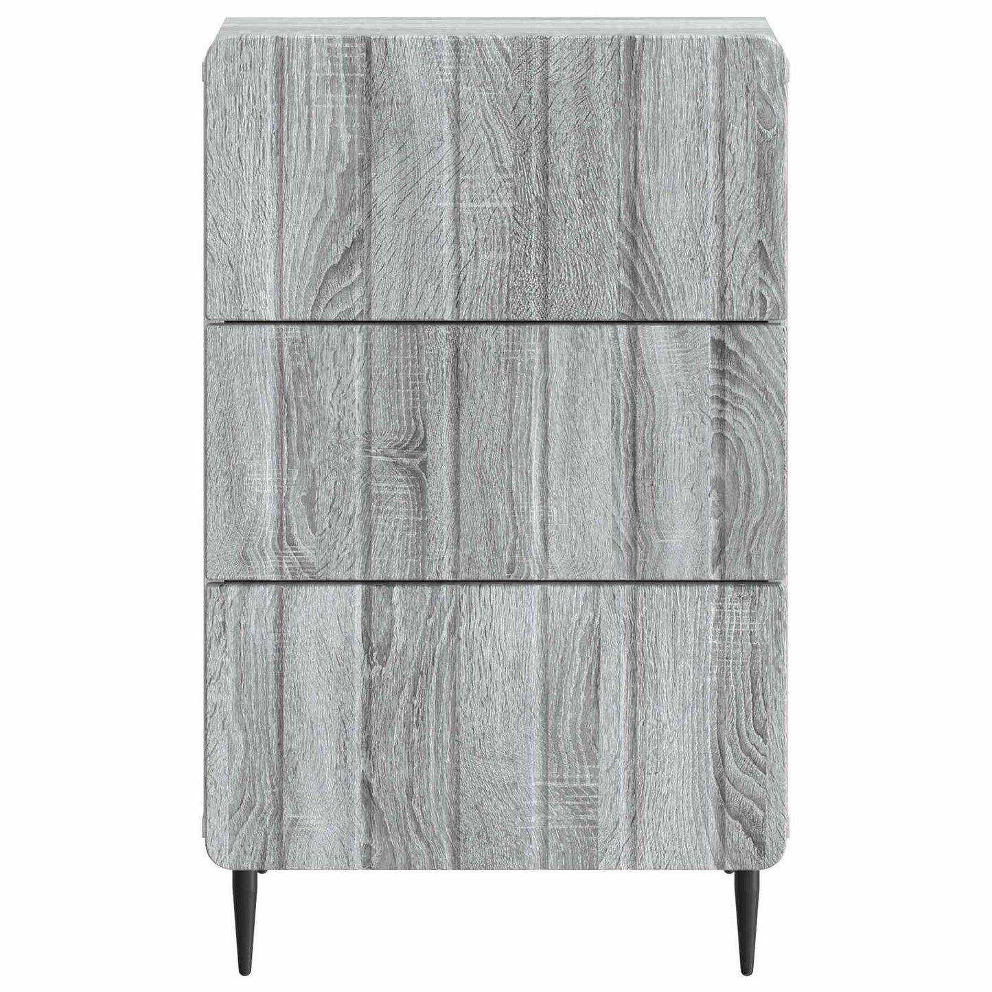 Nachtkastje met lade Grijs sonoma 43x 41 x 68 cm Bewerkt hout is nu te koop bij PeponiXL, paradijselijk wonen!