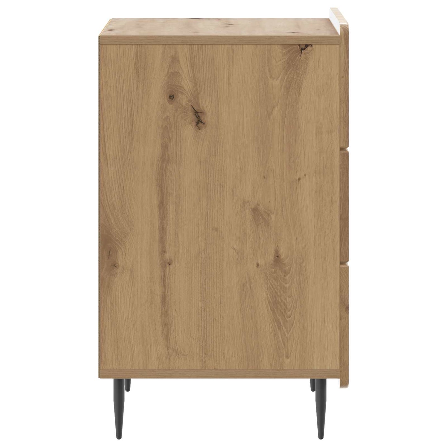 Nachtkastje Artisanaal eiken 43x 41 x 68 cm Bewerkt hout is nu te koop bij PeponiXL, paradijselijk wonen!