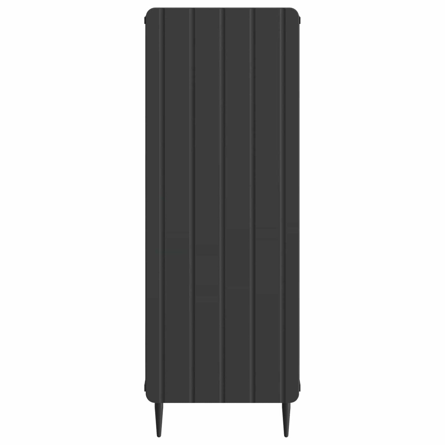 Dressoir Zwart 34,5 x 33 x 92 cm Bewerkt hout is nu te koop bij PeponiXL, paradijselijk wonen!