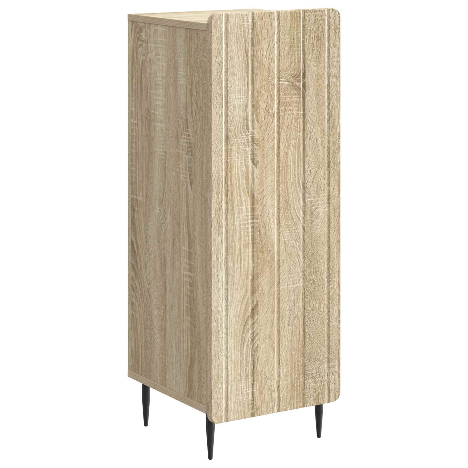 Dressoir Sonoma Eiken 34,5 x 33 x 92 cm Bewerkt hout is nu te koop bij PeponiXL, paradijselijk wonen!