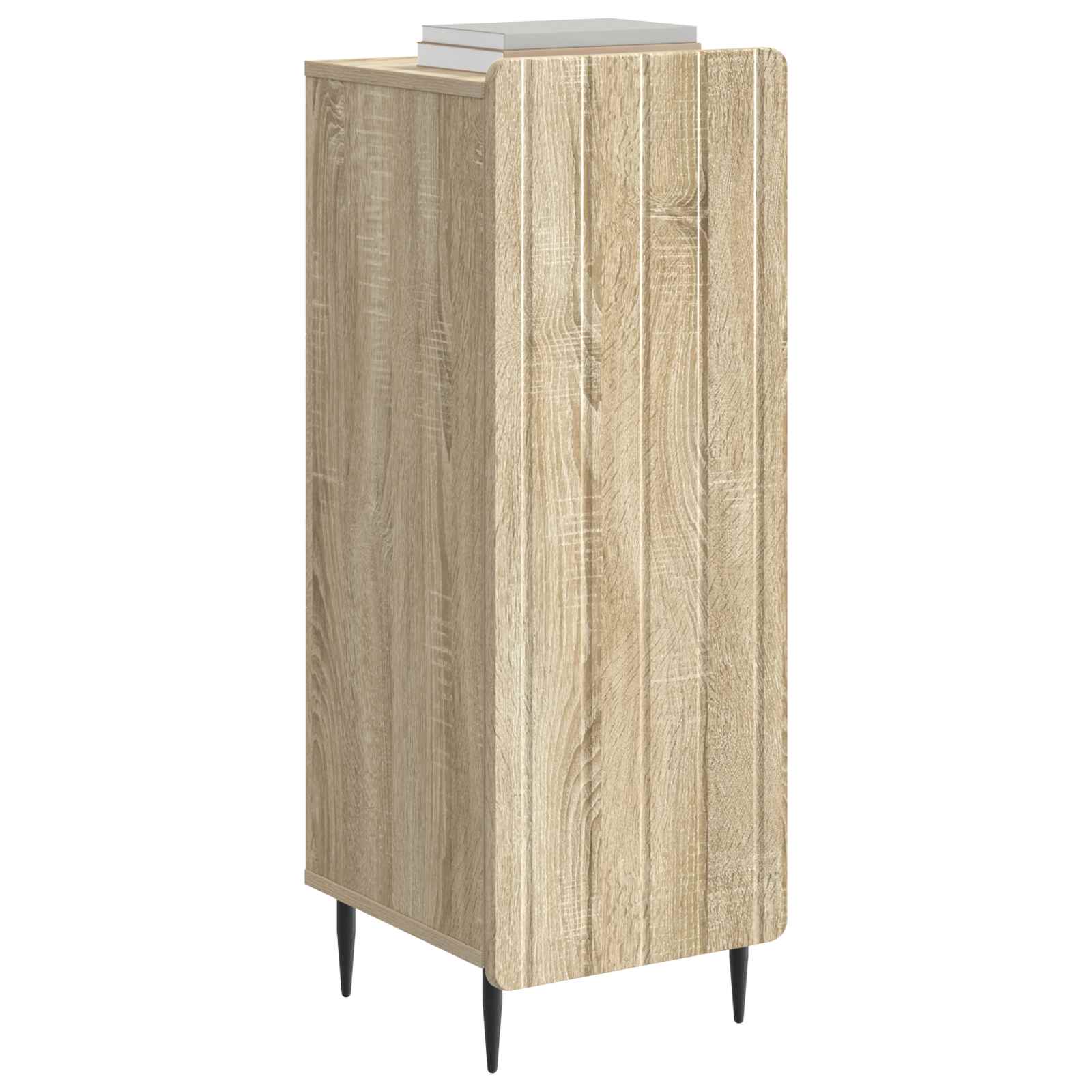 Dressoir Sonoma Eiken 34,5 x 33 x 92 cm Bewerkt hout is nu te koop bij PeponiXL, paradijselijk wonen!
