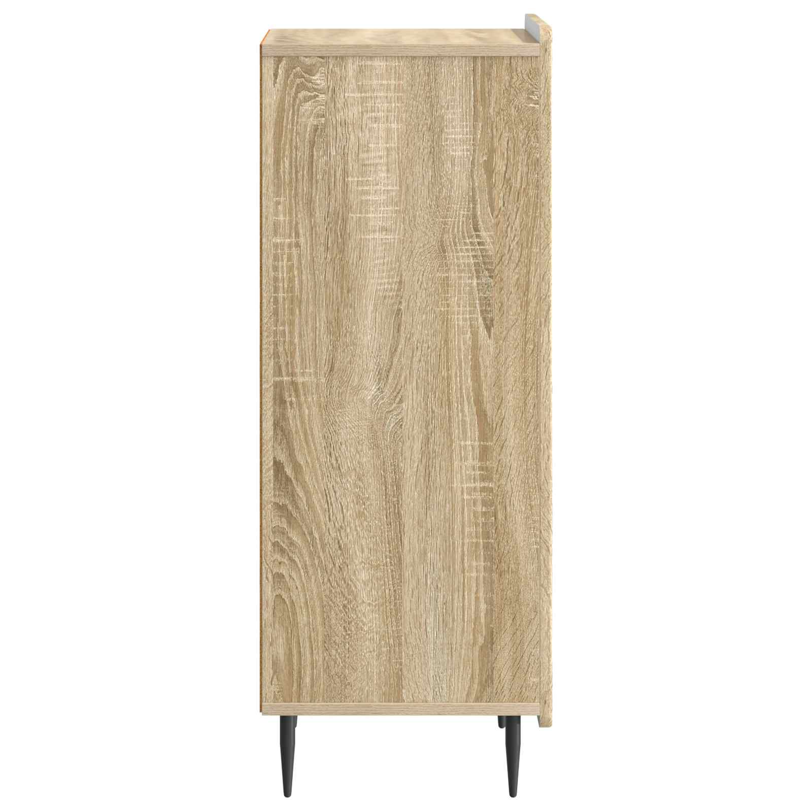 Dressoir Sonoma Eiken 34,5 x 33 x 92 cm Bewerkt hout is nu te koop bij PeponiXL, paradijselijk wonen!