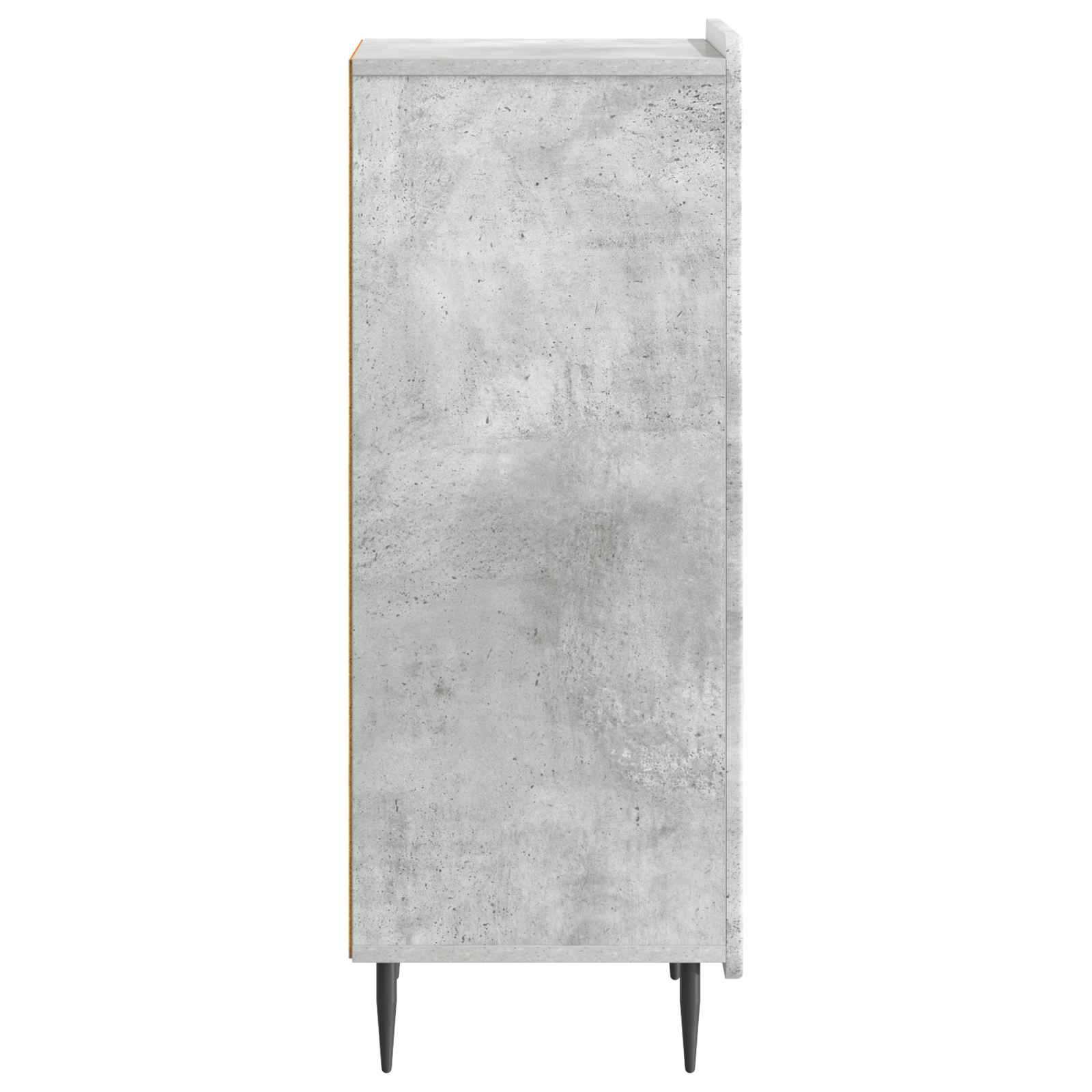 Dressoir Betongrijs 34,5 x 33 x 92 cm Bewerkt hout is nu te koop bij PeponiXL, paradijselijk wonen!