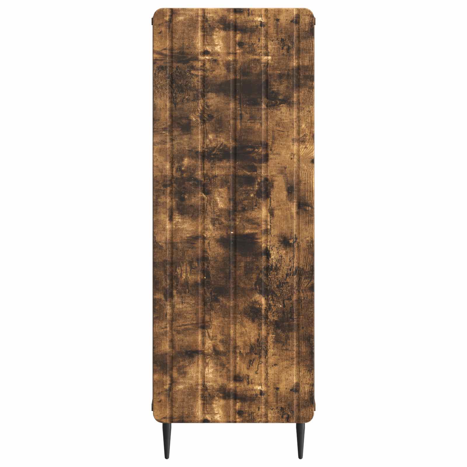 Dressoir Gerookt eiken 34,5 x 33 x 92 cm Bewerkt hout is nu te koop bij PeponiXL, paradijselijk wonen!