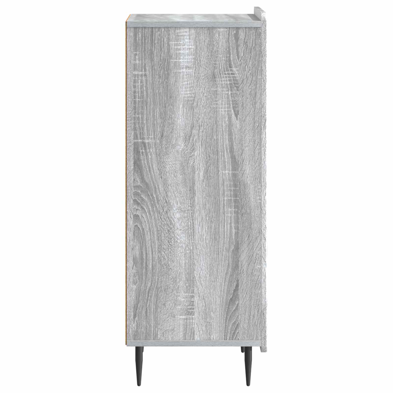 Dressoir Grijs sonoma 34,5 x 33 x 92 cm Bewerkt hout is nu te koop bij PeponiXL, paradijselijk wonen!