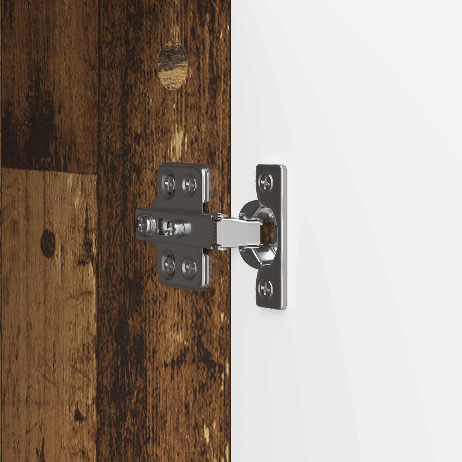 Dressoir Oud hout 34,5 x 33 x 92 cm Bewerkt hout is nu te koop bij PeponiXL, paradijselijk wonen!
