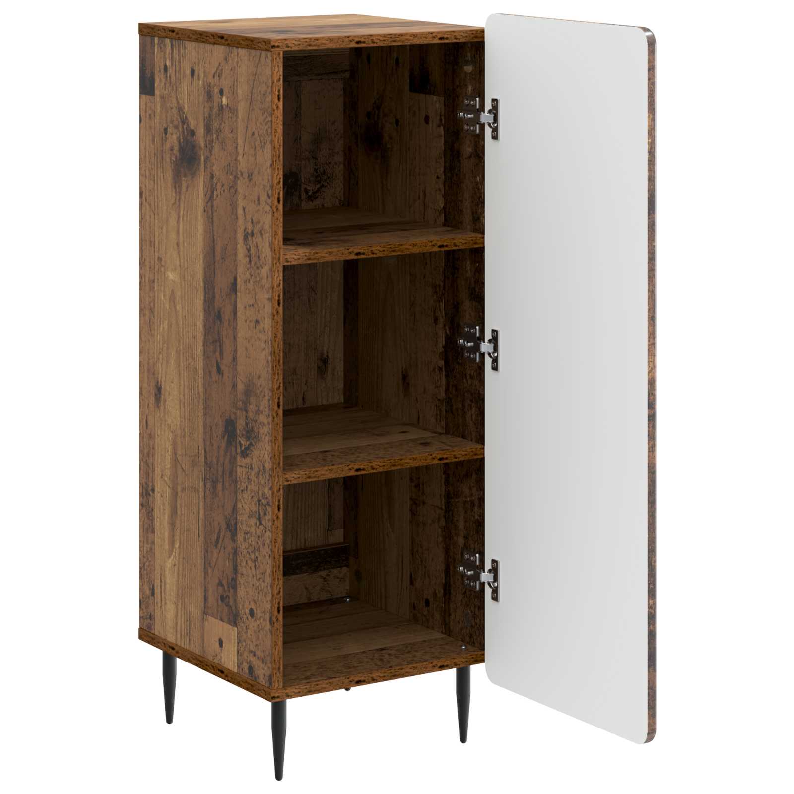 Dressoir Oud hout 34,5 x 33 x 92 cm Bewerkt hout is nu te koop bij PeponiXL, paradijselijk wonen!