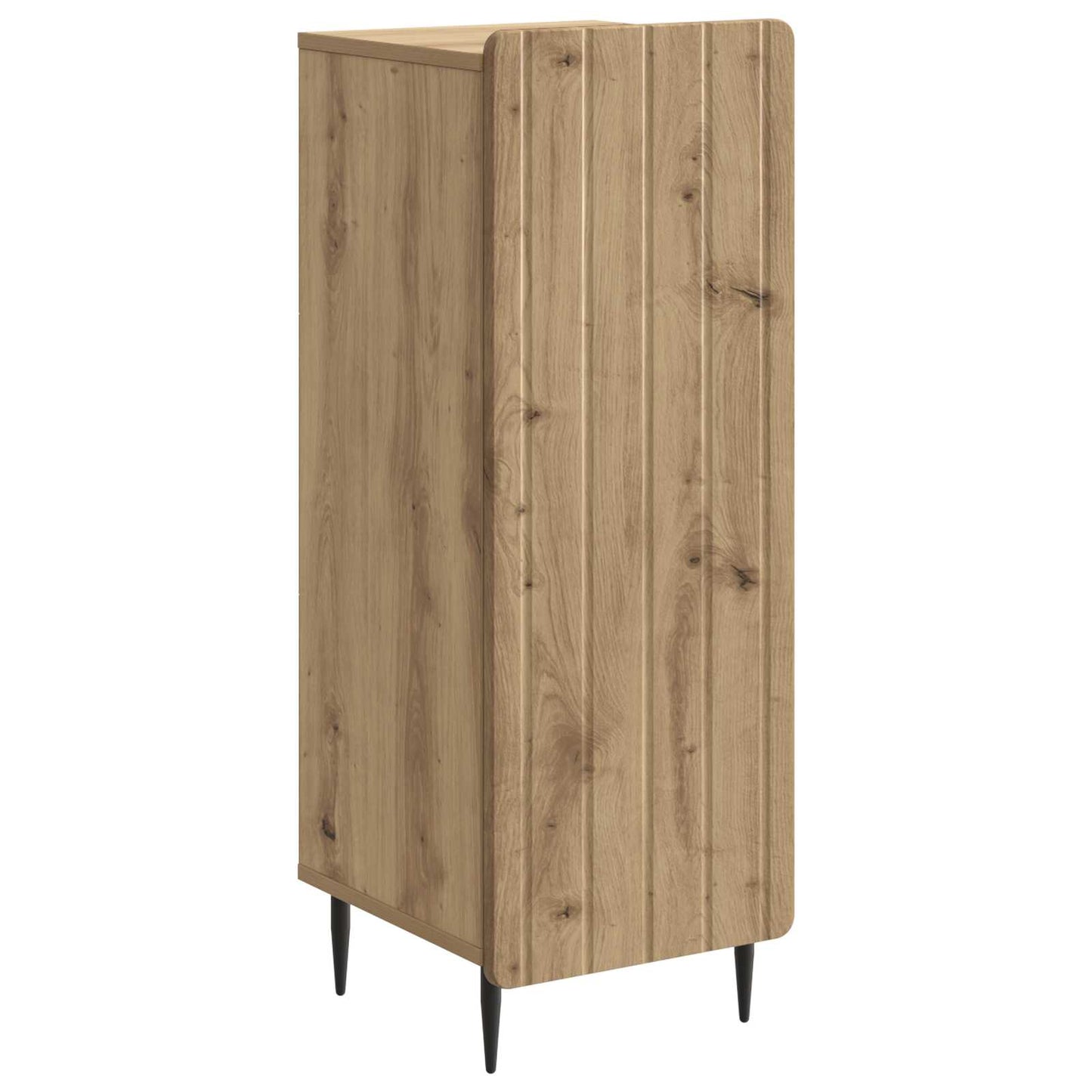 Dressoir Artisanaal eiken 34,5 x 33 x 92 cm Bewerkt hout is nu te koop bij PeponiXL, paradijselijk wonen!