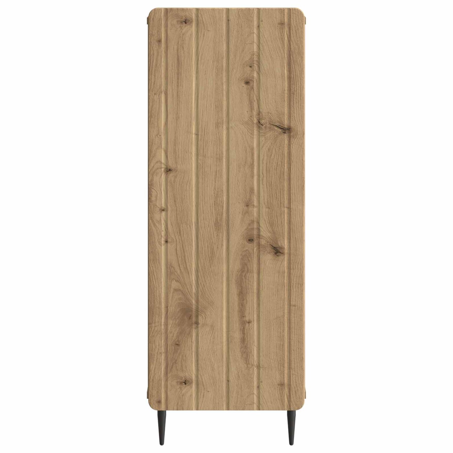 Dressoir Artisanaal eiken 34,5 x 33 x 92 cm Bewerkt hout is nu te koop bij PeponiXL, paradijselijk wonen!