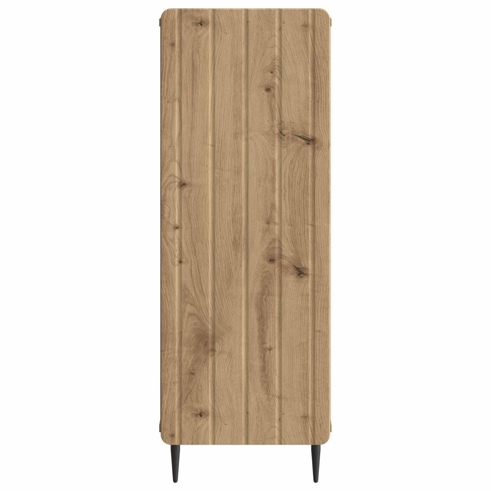 Dressoir Artisanaal eiken 34,5 x 33 x 92 cm Bewerkt hout is nu te koop bij PeponiXL, paradijselijk wonen!