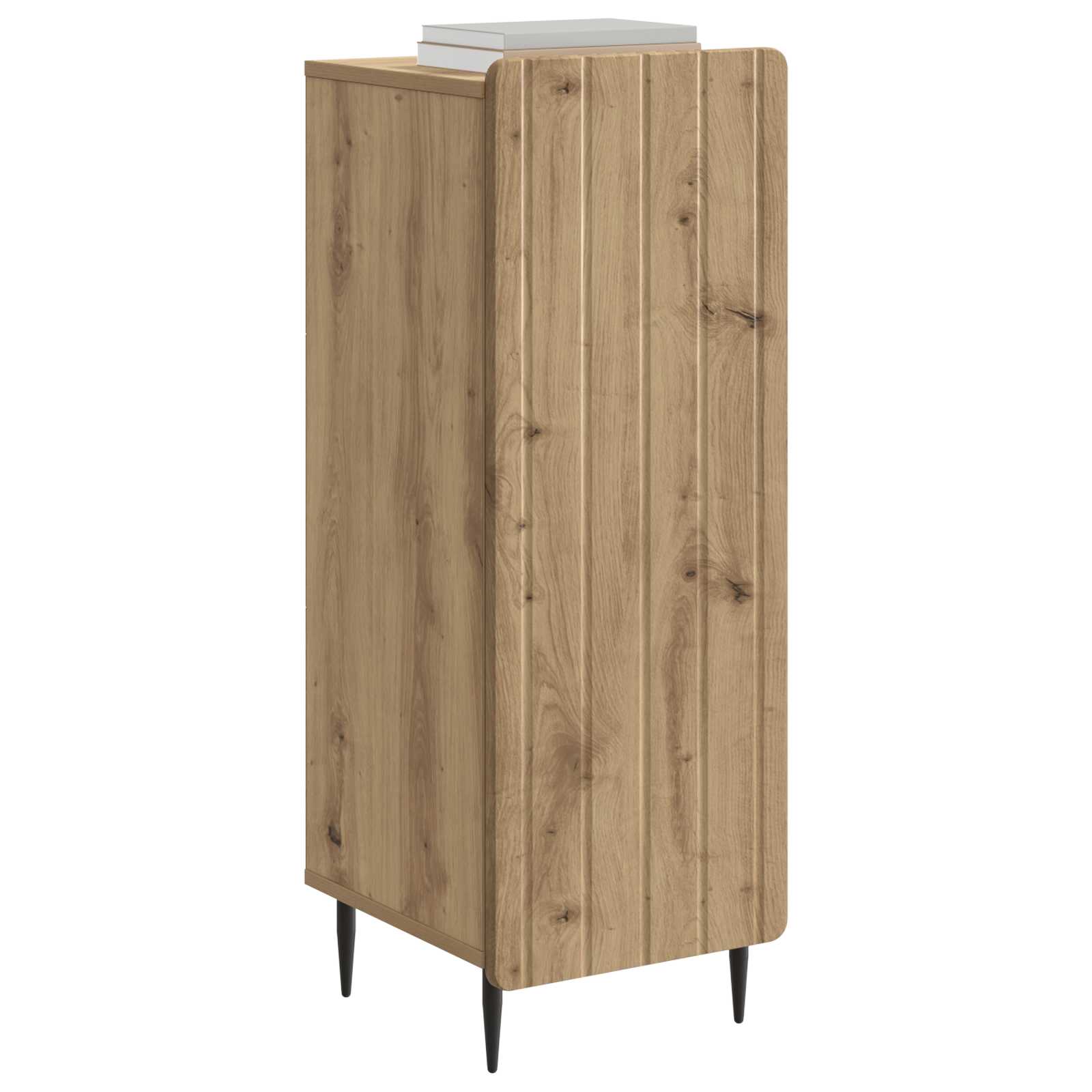 Dressoir Artisanaal eiken 34,5 x 33 x 92 cm Bewerkt hout is nu te koop bij PeponiXL, paradijselijk wonen!