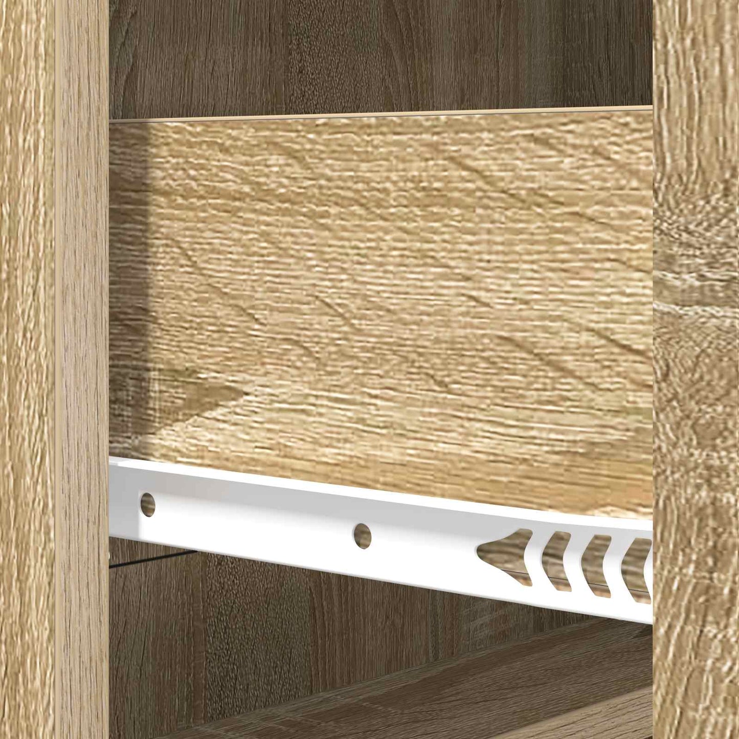 Ladenkast Sonoma Eiken 66 x 34,5 x 92 cm Bewerkt hout is nu te koop bij PeponiXL, paradijselijk wonen!