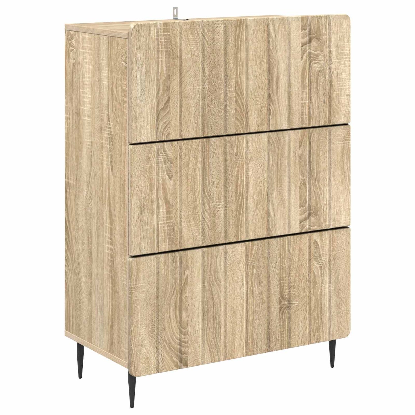 Ladenkast Sonoma Eiken 66 x 34,5 x 92 cm Bewerkt hout is nu te koop bij PeponiXL, paradijselijk wonen!