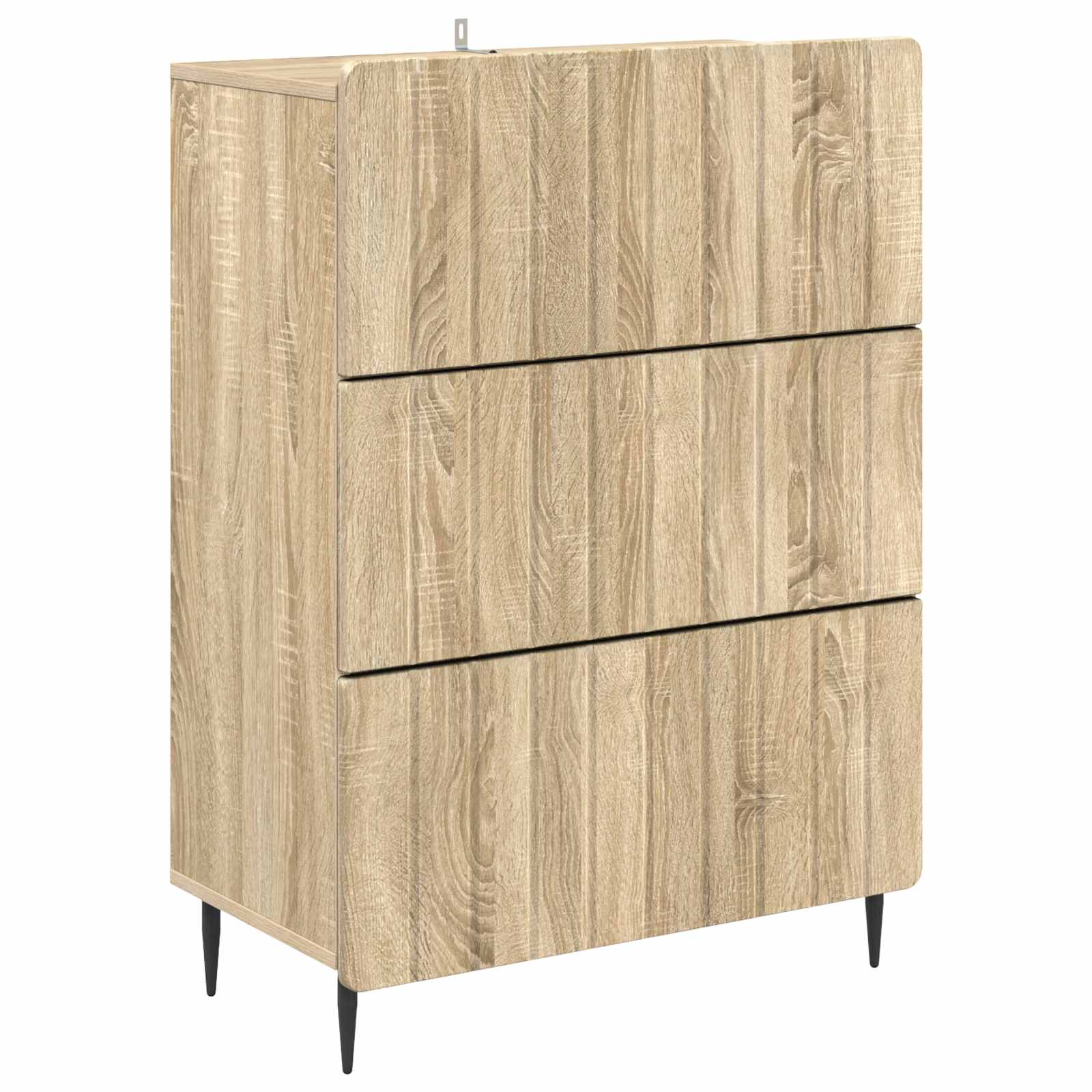 Ladenkast Sonoma Eiken 66 x 34,5 x 92 cm Bewerkt hout is nu te koop bij PeponiXL, paradijselijk wonen!