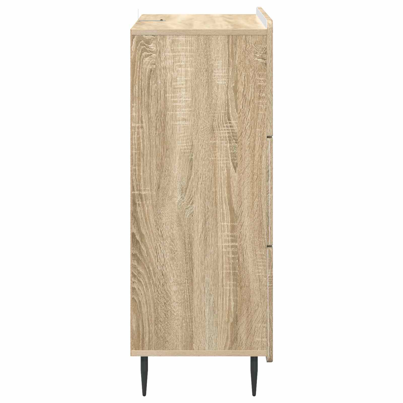Ladenkast Sonoma Eiken 66 x 34,5 x 92 cm Bewerkt hout is nu te koop bij PeponiXL, paradijselijk wonen!