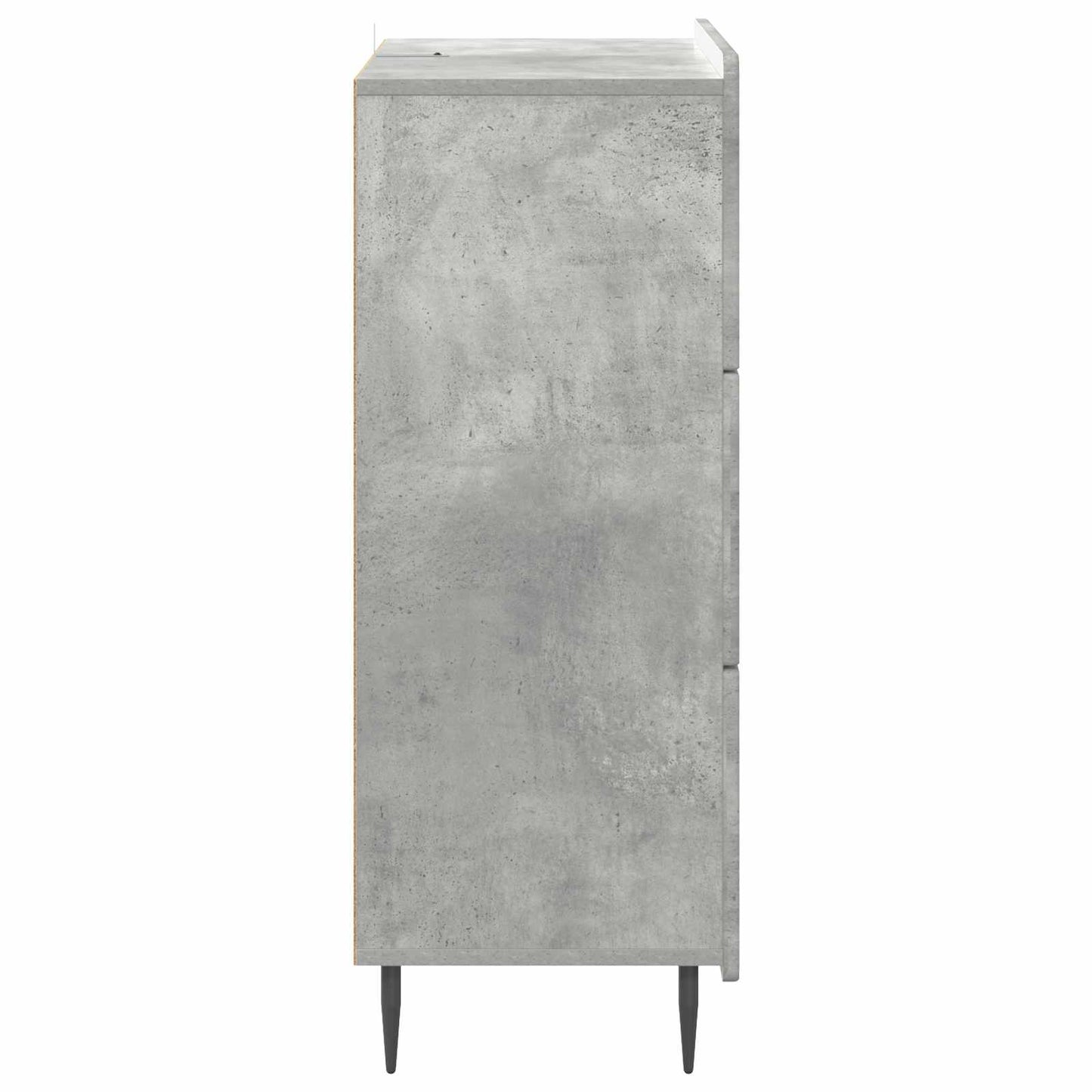 Ladenkast Betongrijs 66 x 34,5 x 92 cm Bewerkt hout is nu te koop bij PeponiXL, paradijselijk wonen!