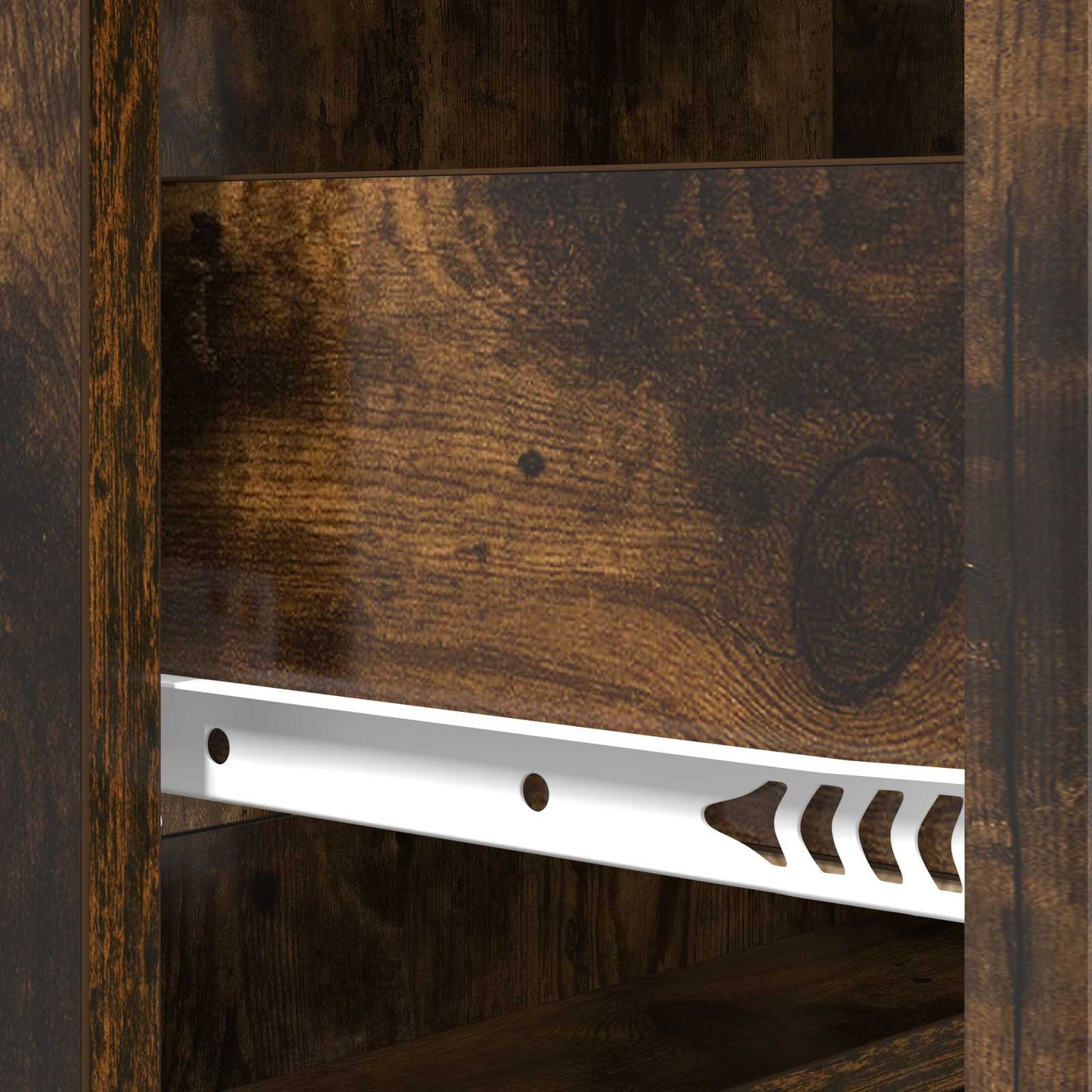 Ladenkast Gerookt eiken 66 x 34,5 x 92 cm Bewerkt hout is nu te koop bij PeponiXL, paradijselijk wonen!