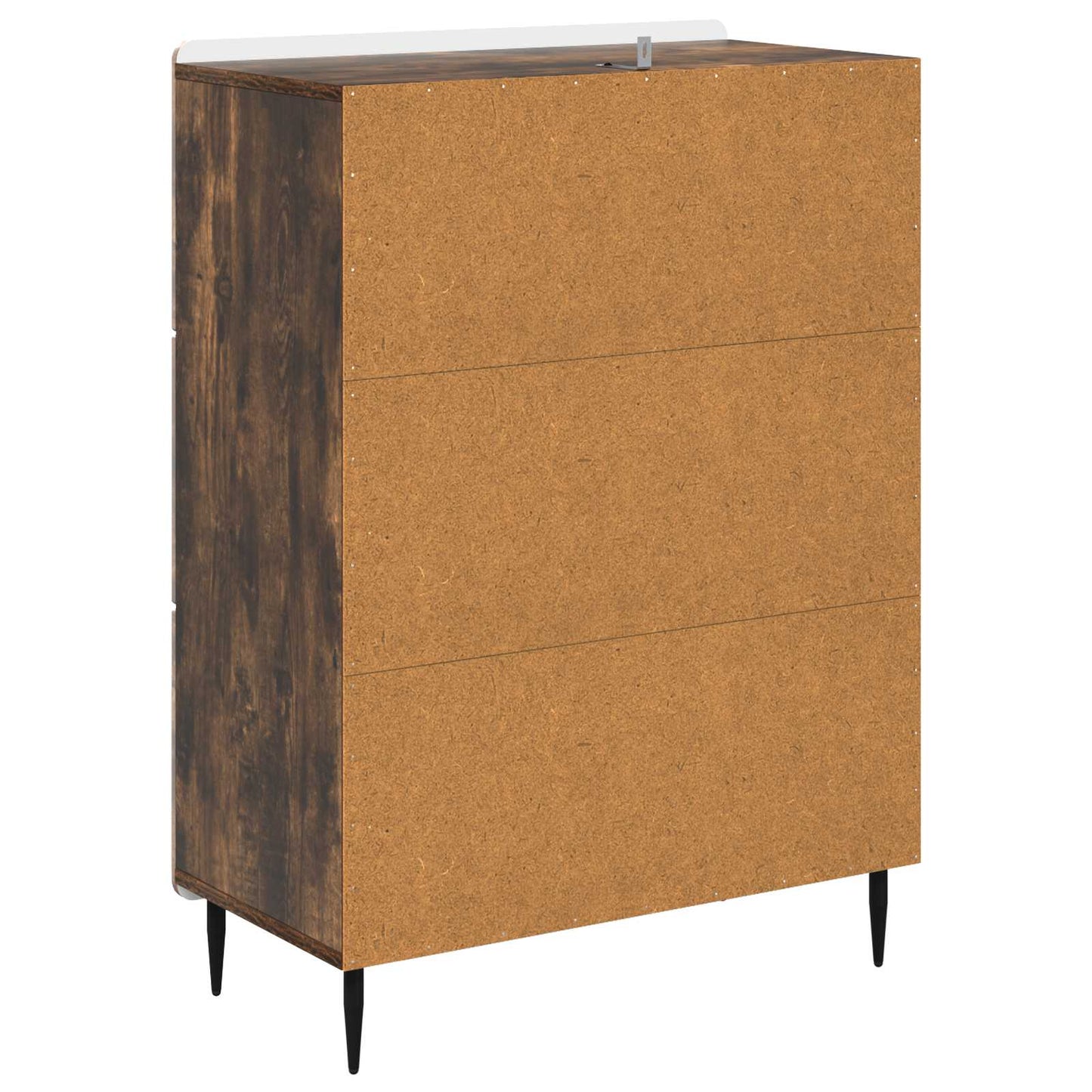 Ladenkast Gerookt eiken 66 x 34,5 x 92 cm Bewerkt hout is nu te koop bij PeponiXL, paradijselijk wonen!