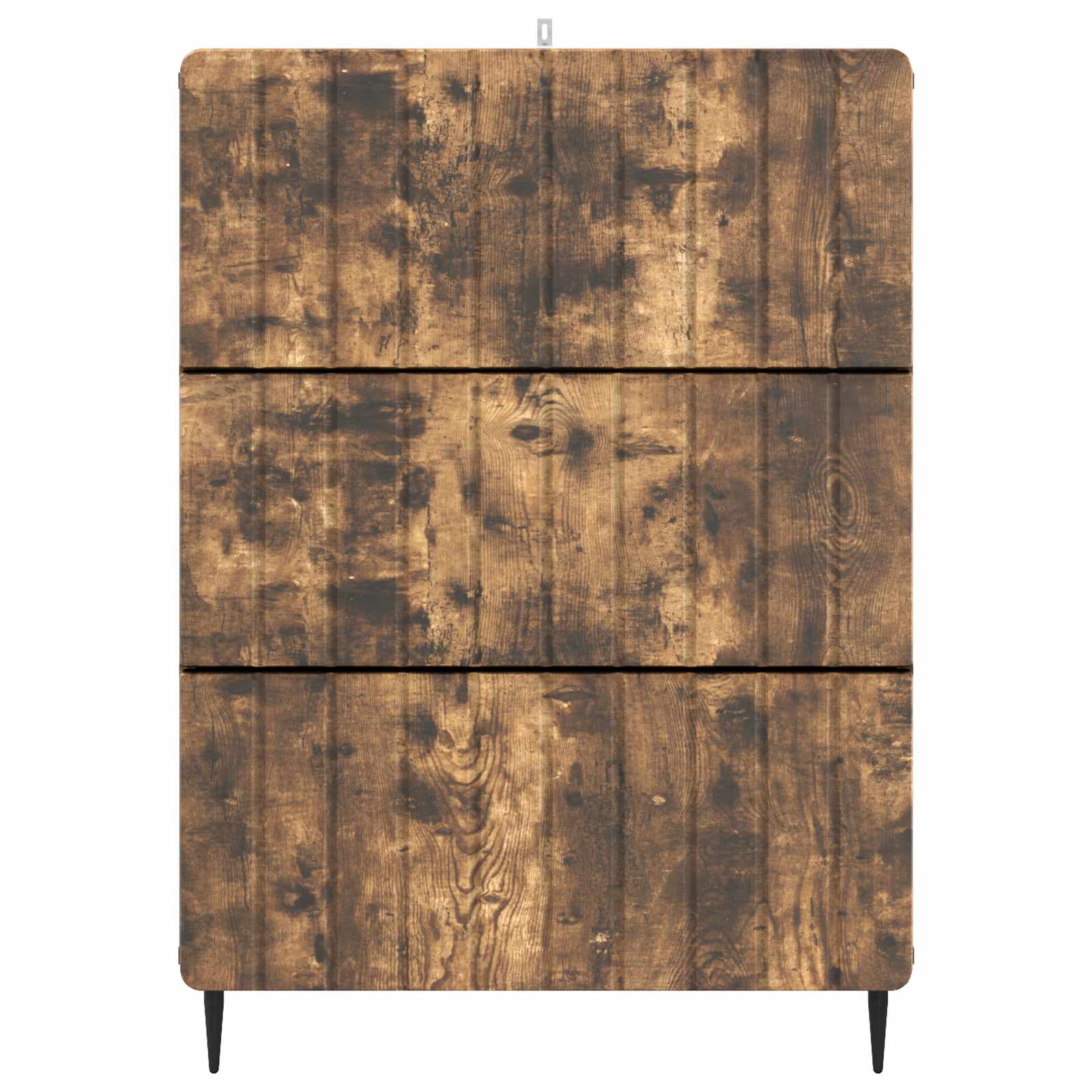 Ladenkast Gerookt eiken 66 x 34,5 x 92 cm Bewerkt hout is nu te koop bij PeponiXL, paradijselijk wonen!